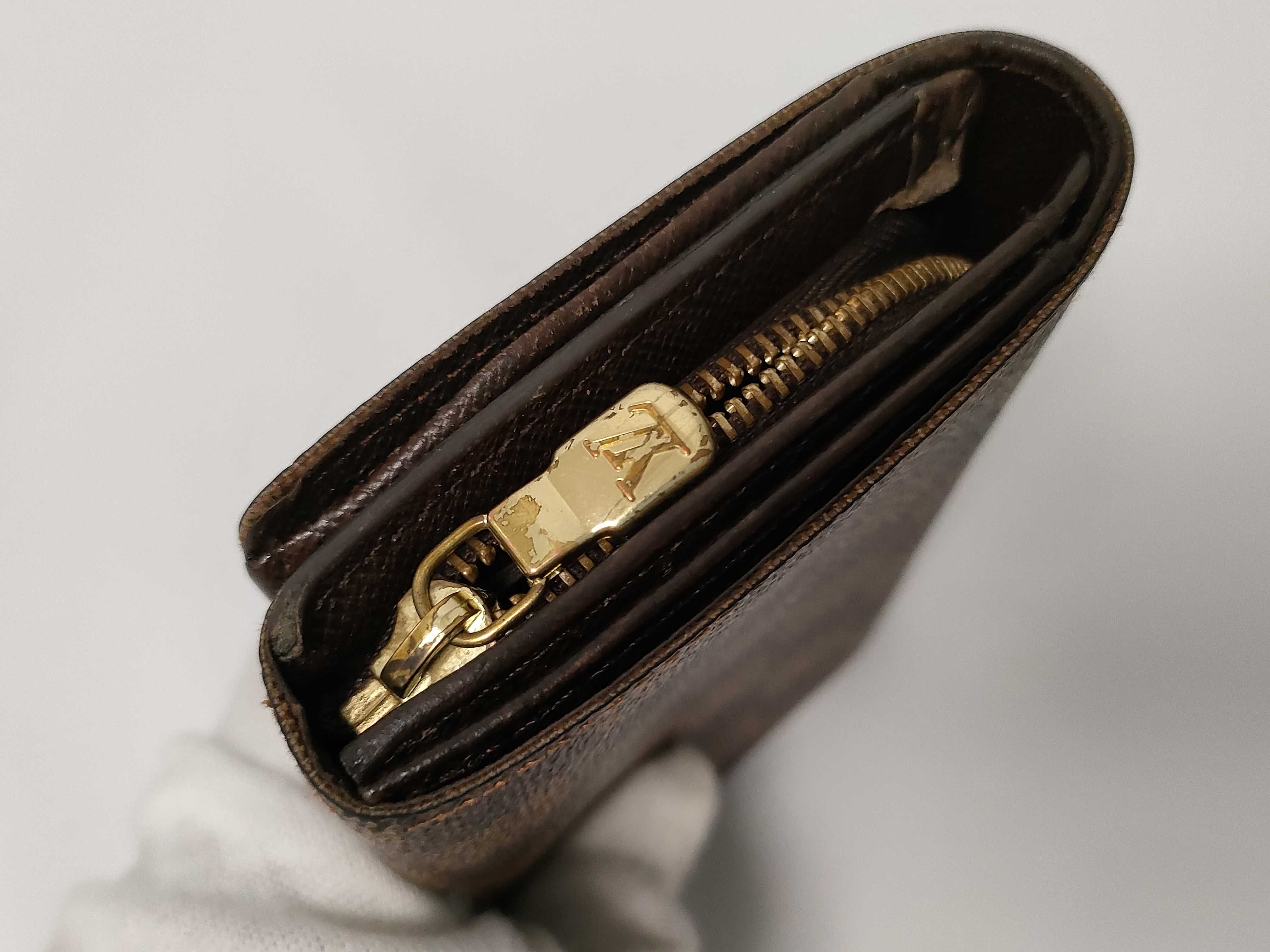 Damier Louis Vuitton Wallet Damier Portemonnaie Bietrezor Wallet — view 7