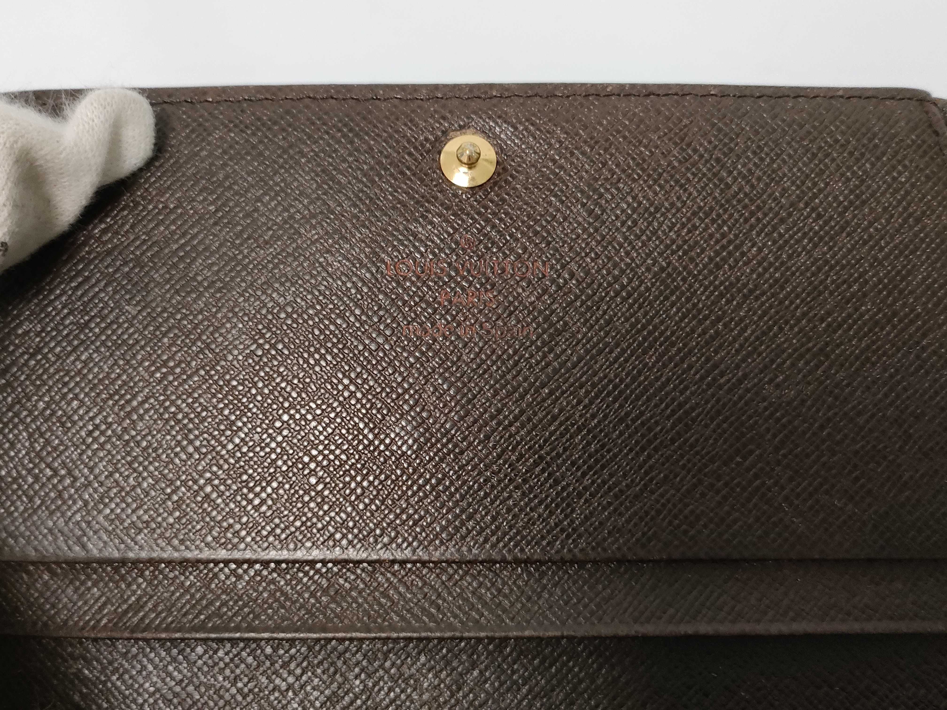 Damier Louis Vuitton Wallet Damier Portemonnaie Bietrezor Wallet — view 9