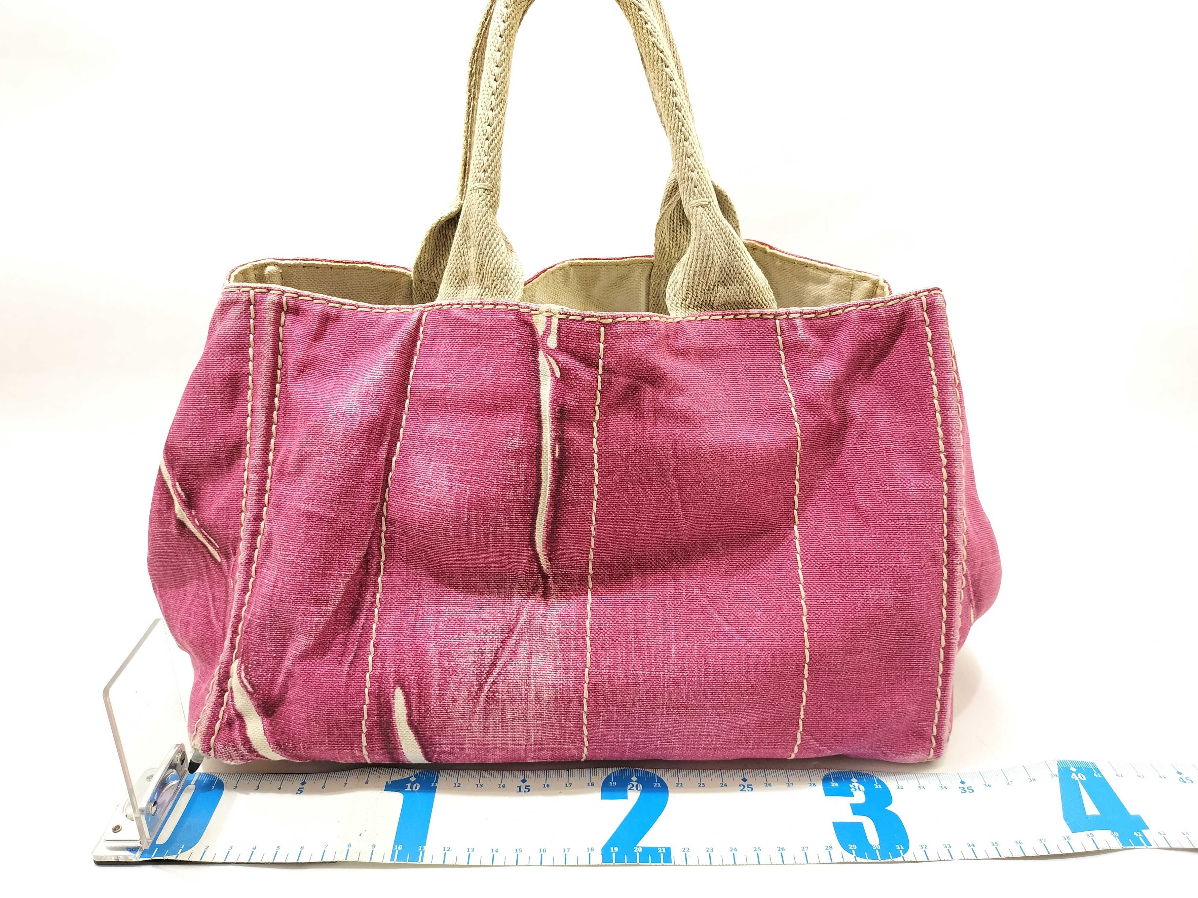 Handbag Canapa Denim Triangle Logo Handbag — view 2