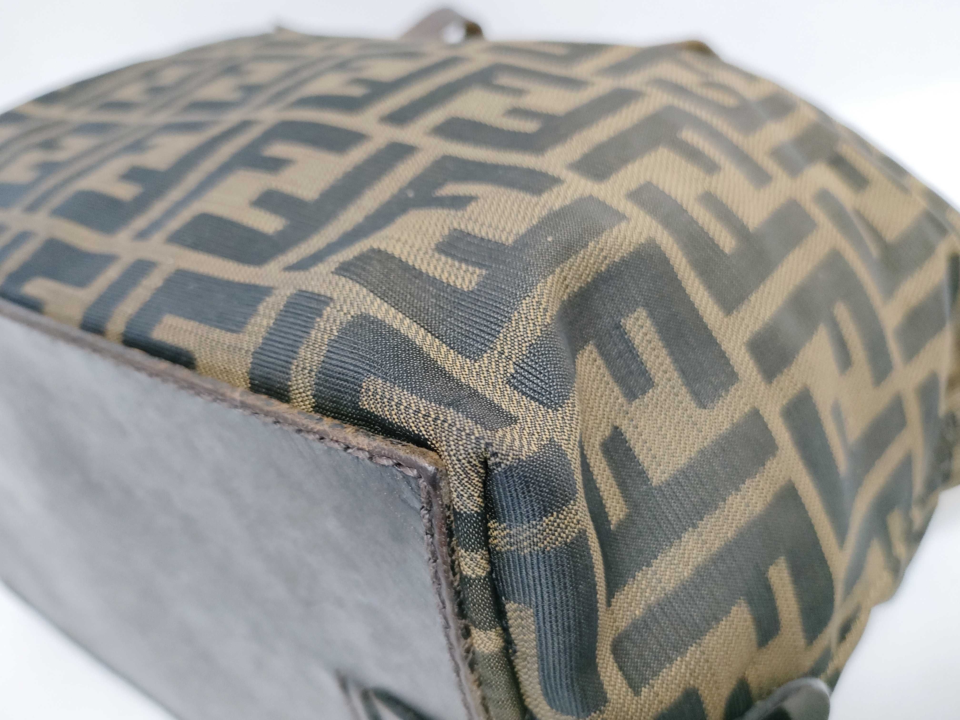 Zucca pattern Fendi handbag — view 7