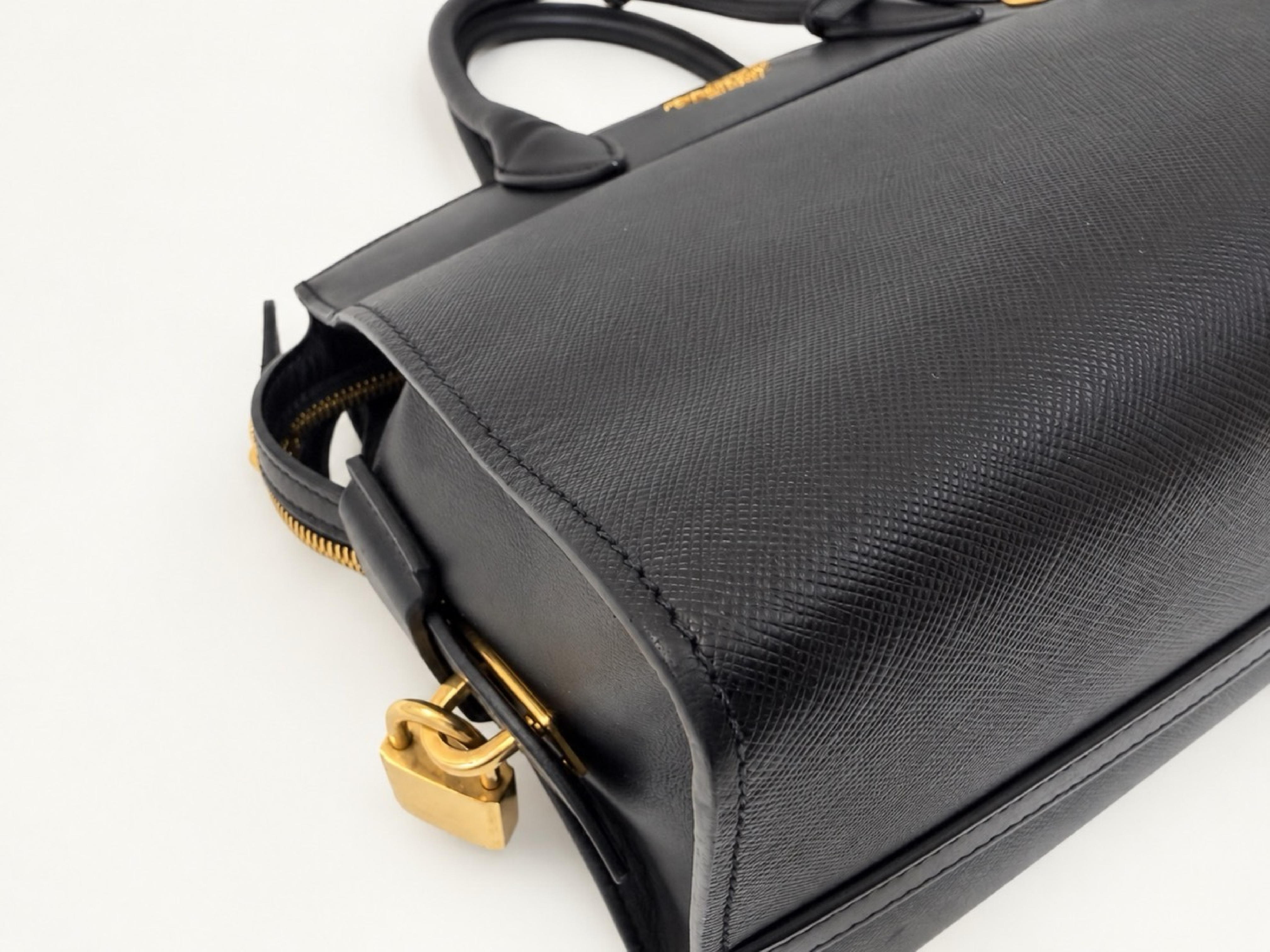 1BA046 Esplanade Saffiano 2-Way Handbag — view 5