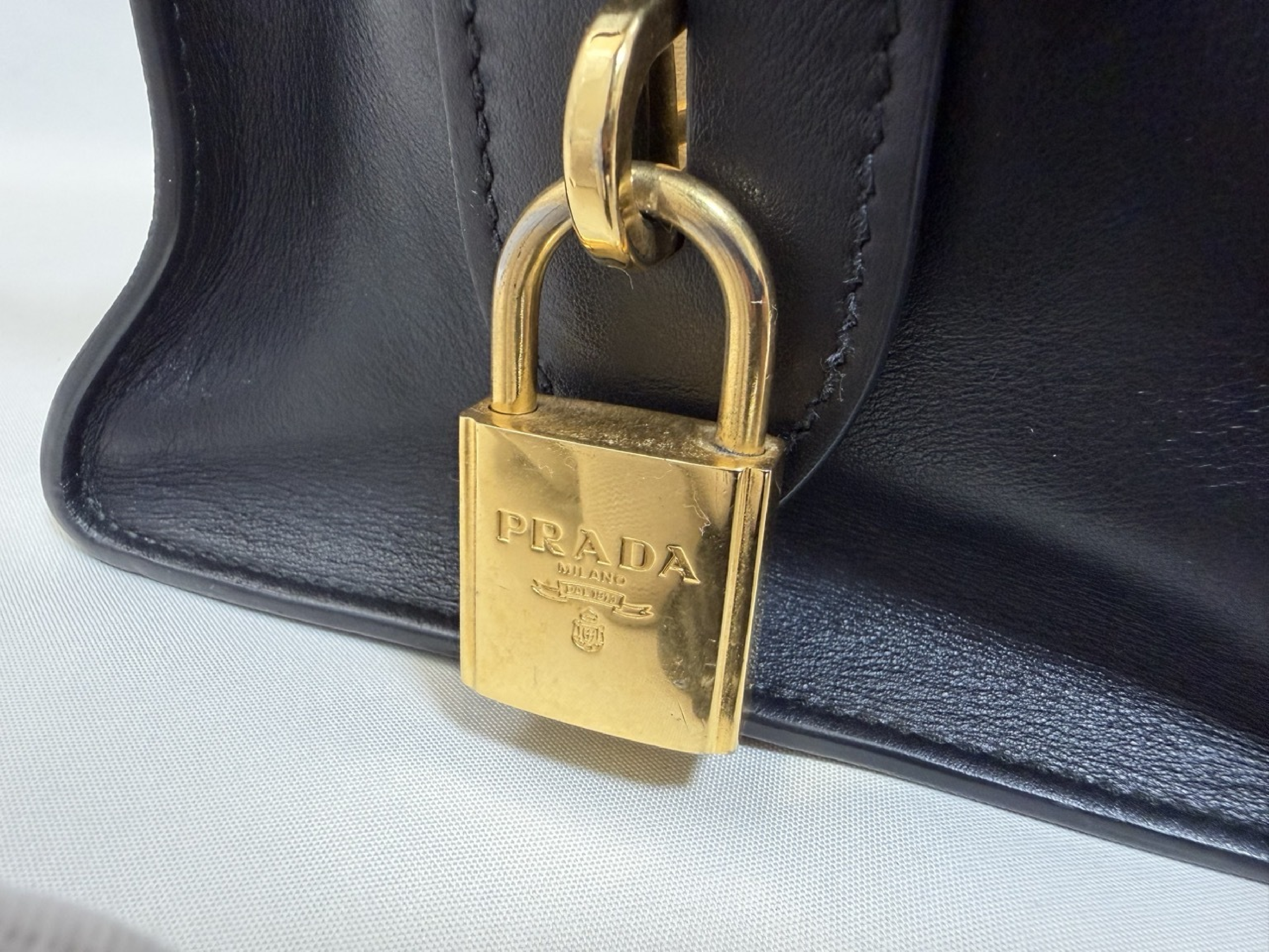 1BA046 Esplanade Saffiano 2-Way Handbag — view 6