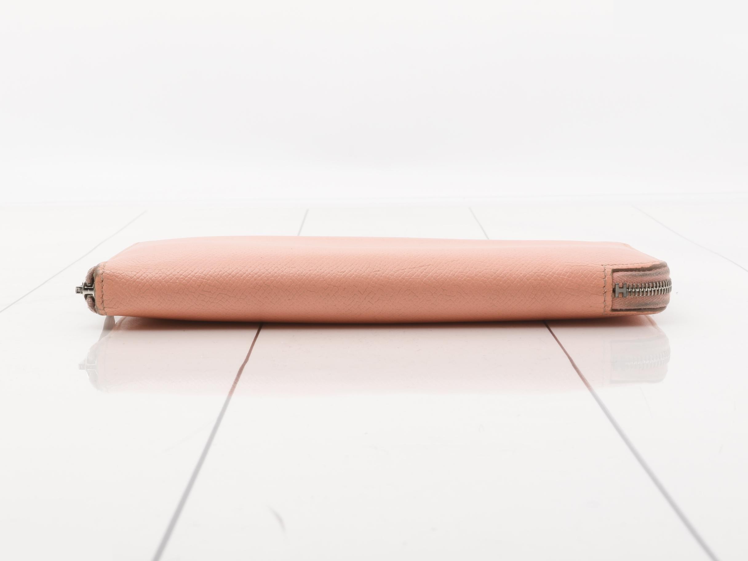 Azap Silk In HERMES wallet, Y stamp. — view 3