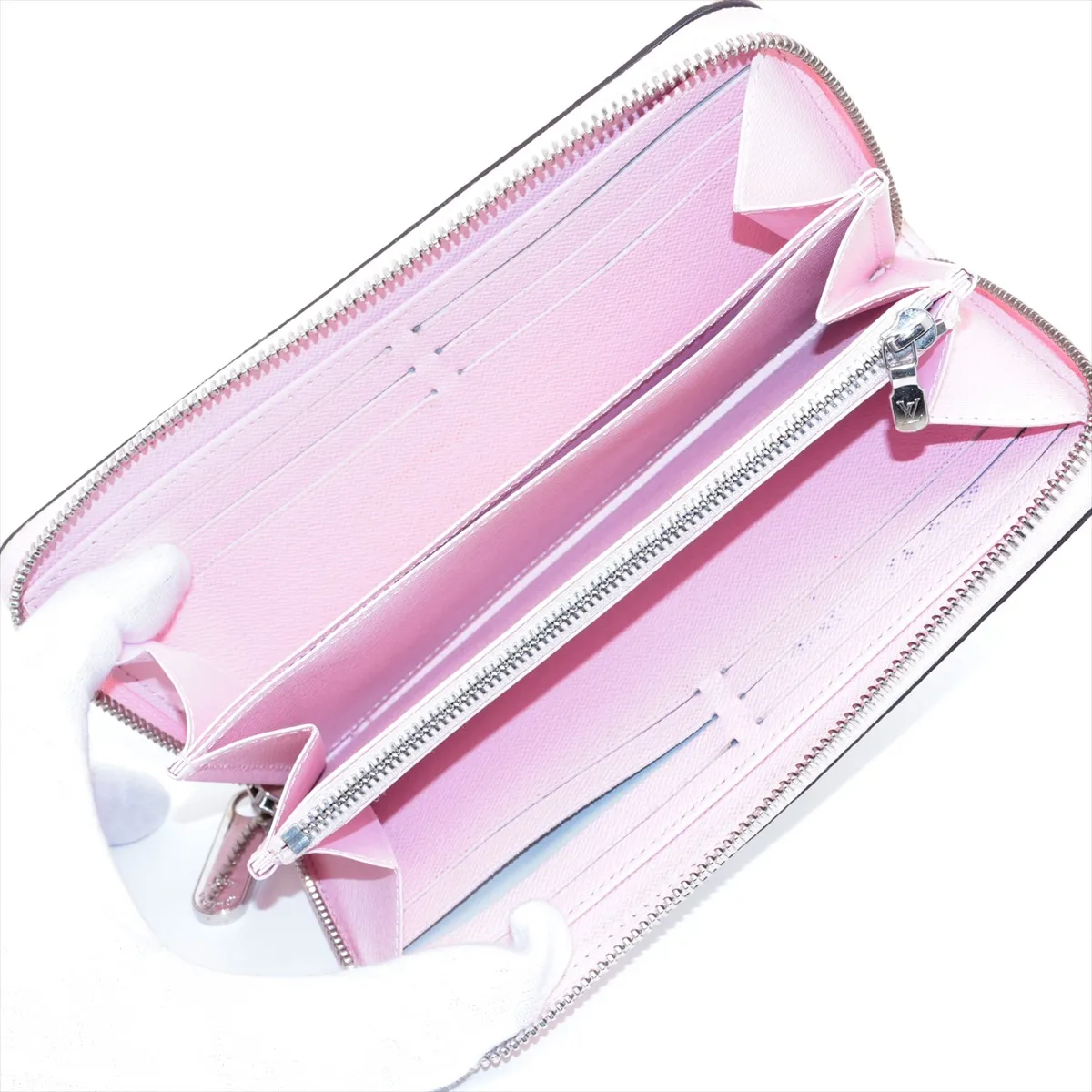 LV Escal Zippy Wallet M69110 GI0260 Pastel Round Zip Wallet — view 3