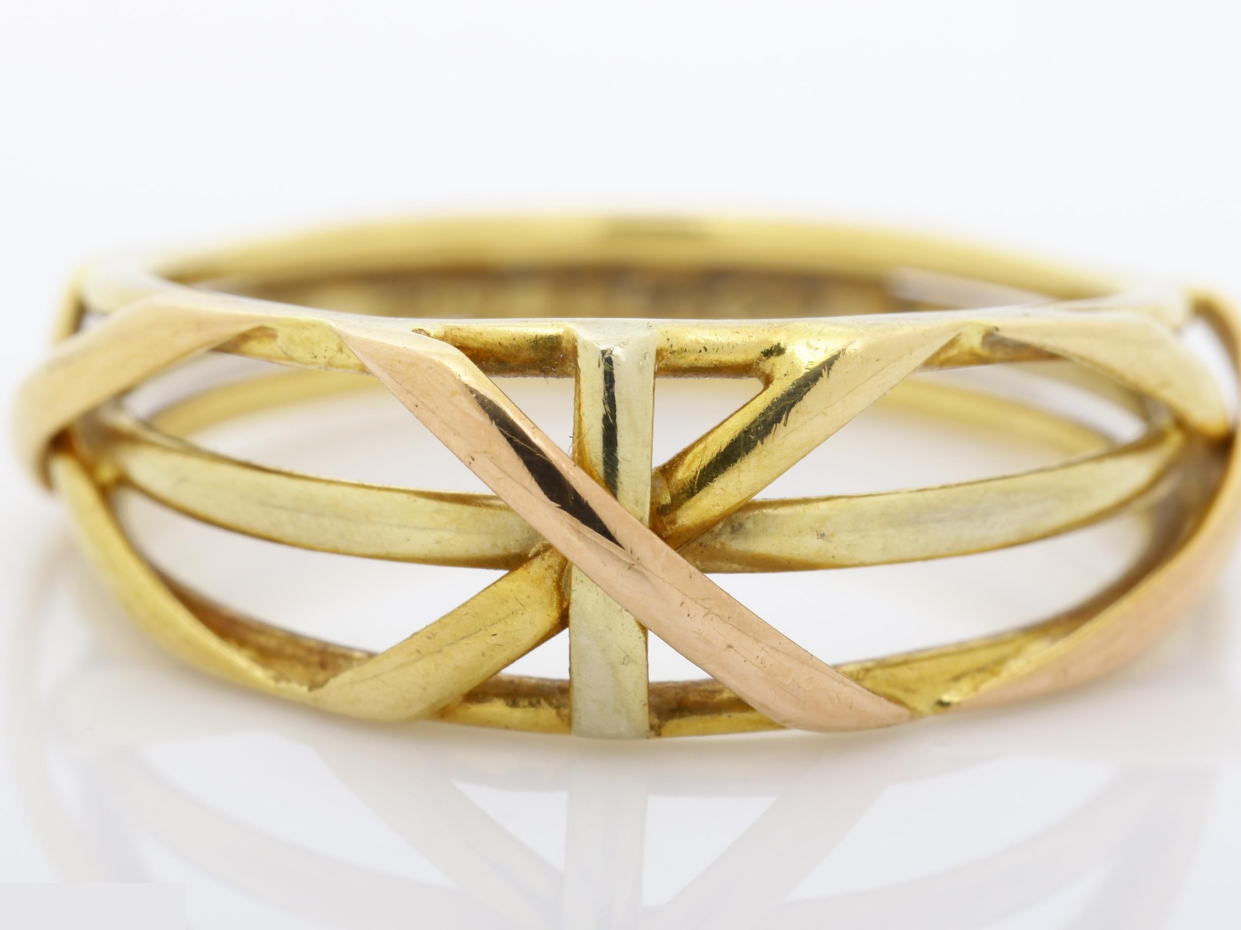 Other lines: Precious metals/rings, 750YG, PG, WG, 2.3g, #51 — view 2
