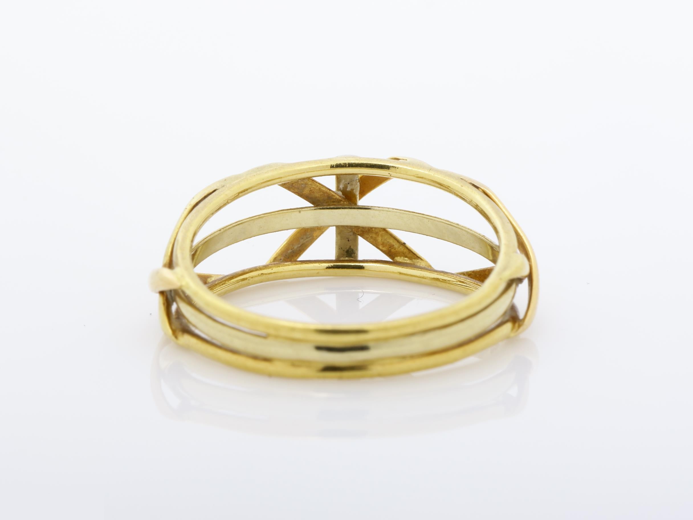 Other lines: Precious metals/rings, 750YG, PG, WG, 2.3g, #51 — view 4