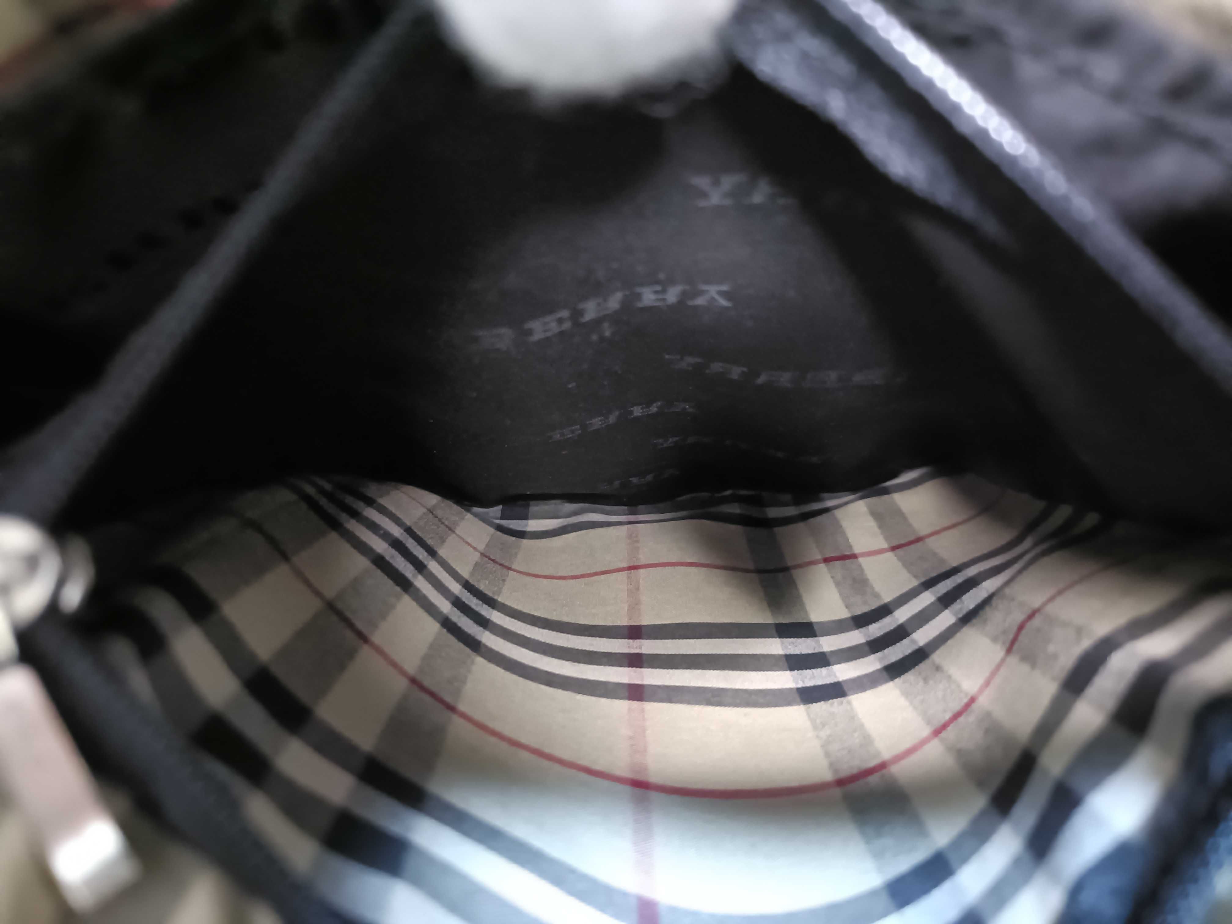 Nylon x Leather Shoulder Bag — view 13
