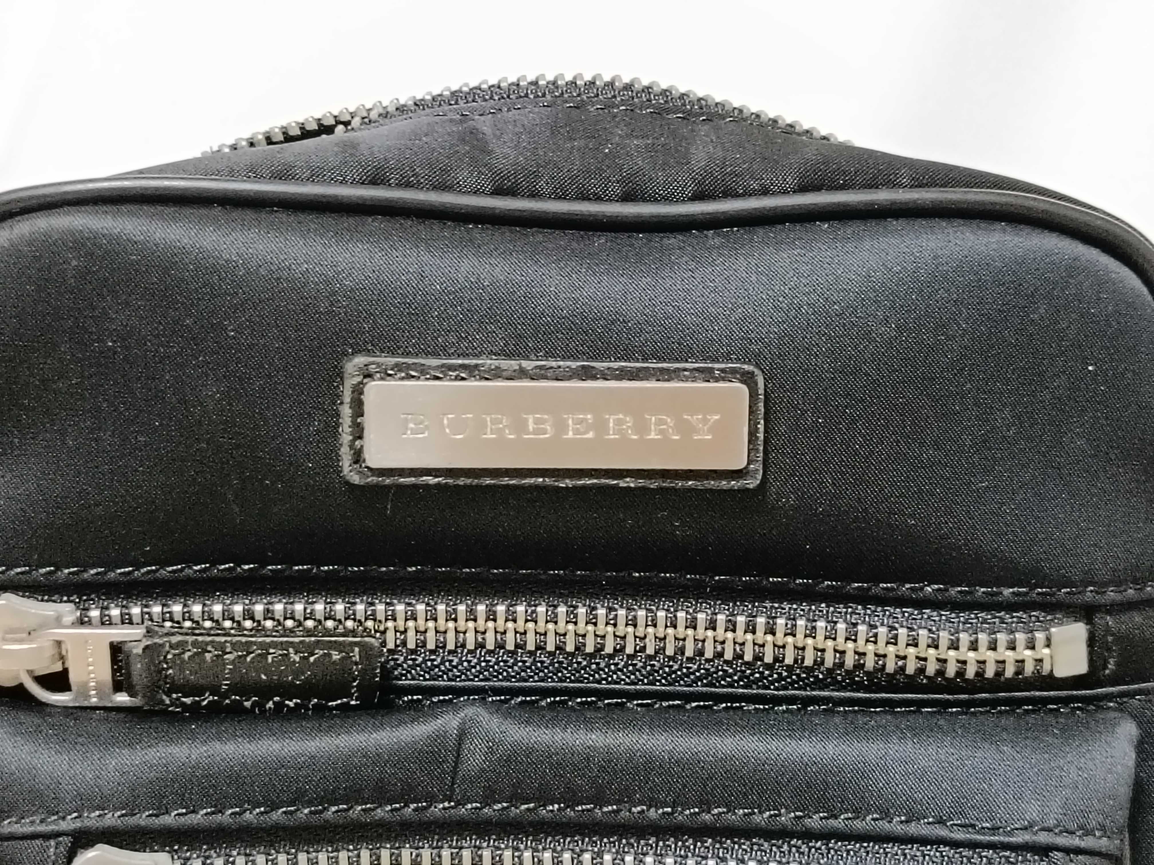 Nylon x Leather Shoulder Bag — view 14