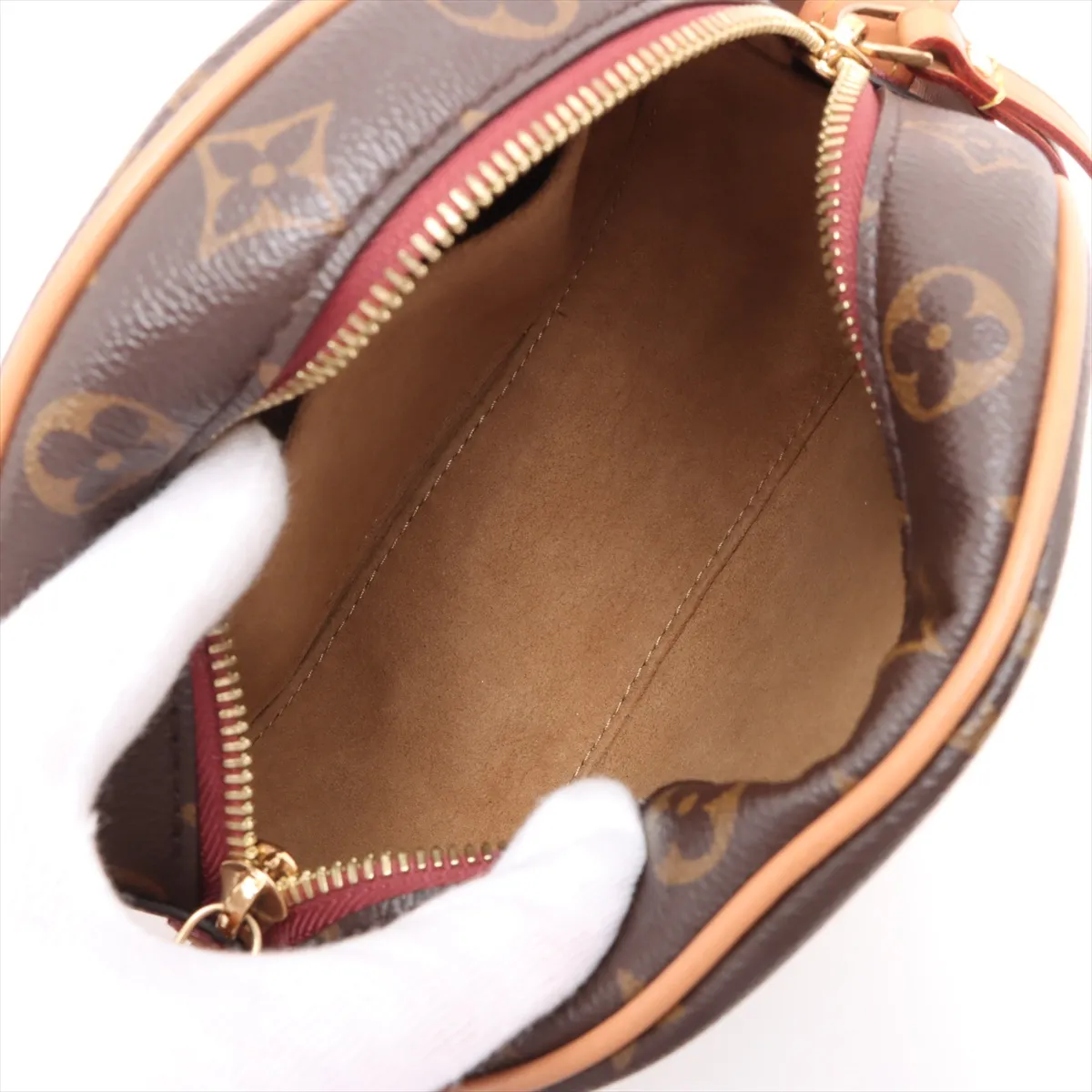 Monogram Boite Chapeau Soupre PM M45578 DU0270 Brown RFID reaction available — view 6