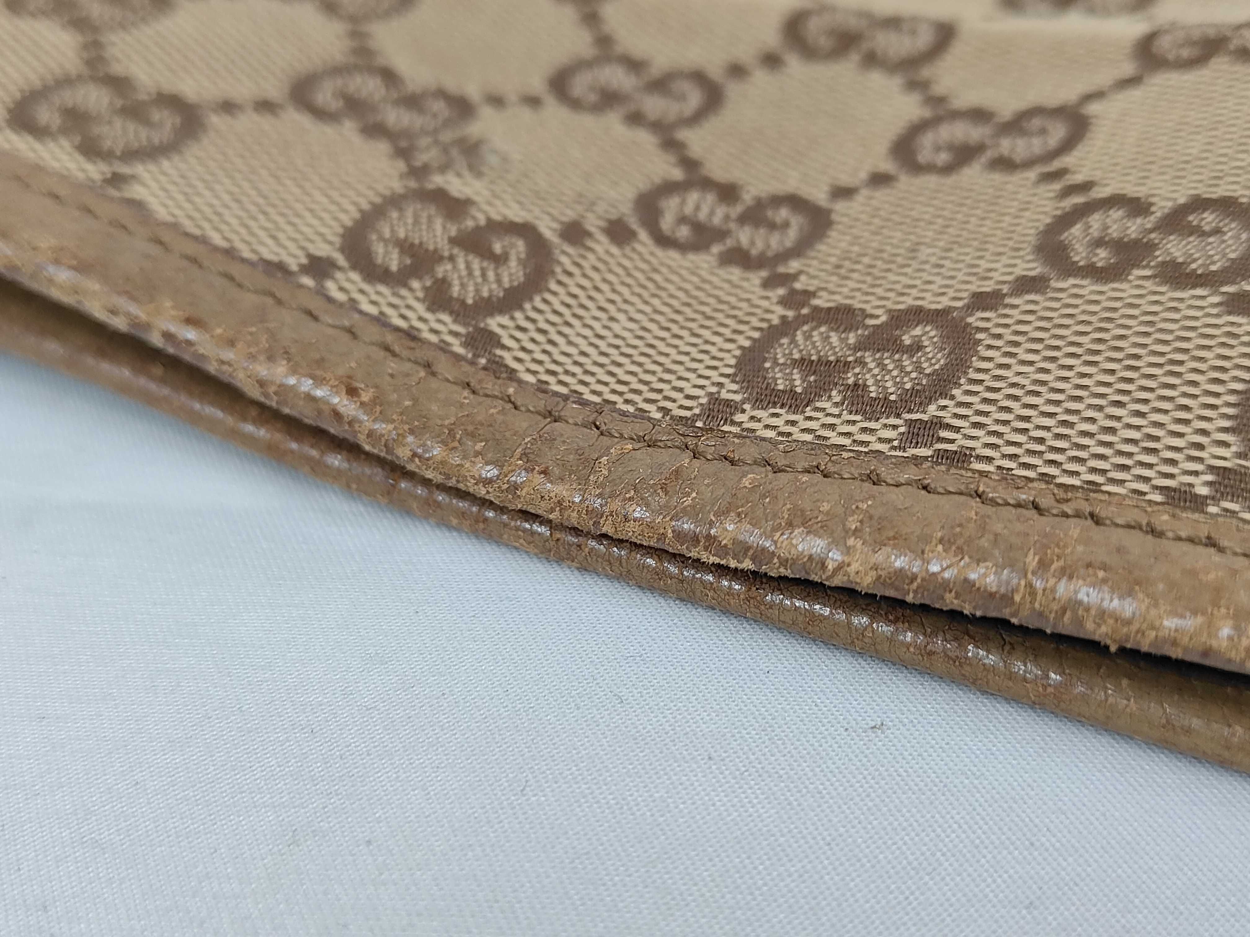 GG Canvas Shoulder Bag with Gold Hardware — view 12