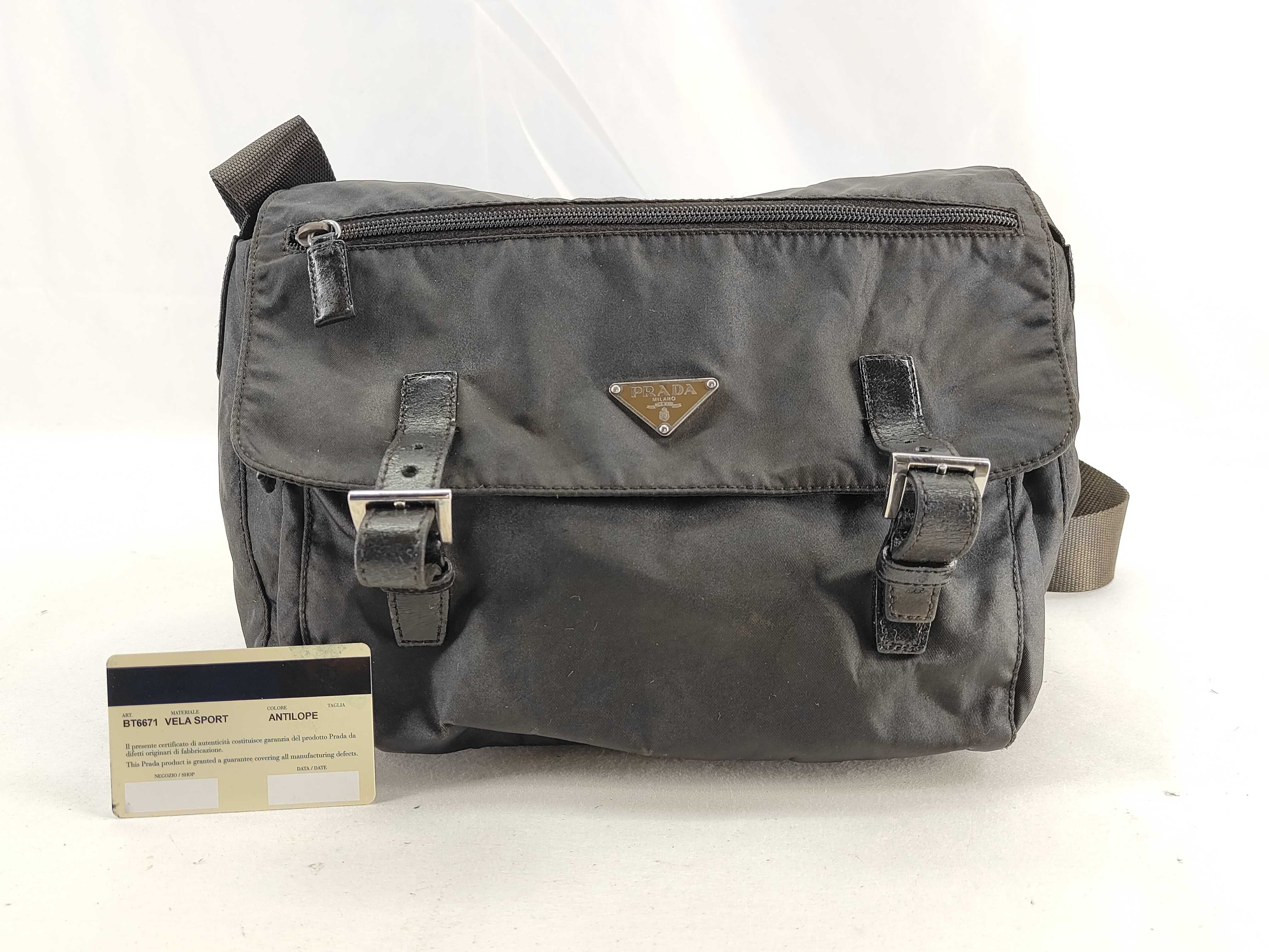 Nylon Shoulder Bag