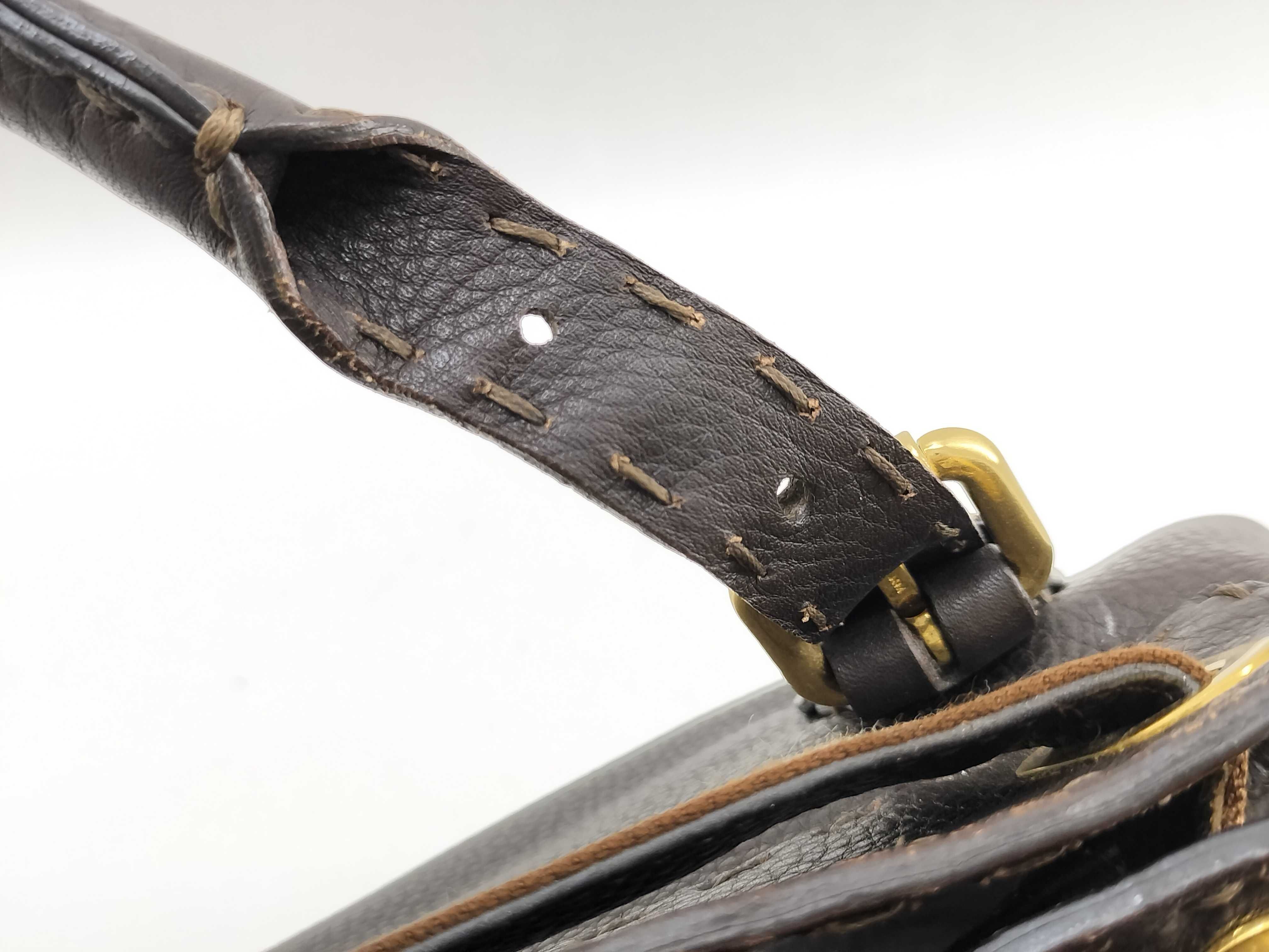 handbag, Selleria Villa Borghese, dark brown. — view 11