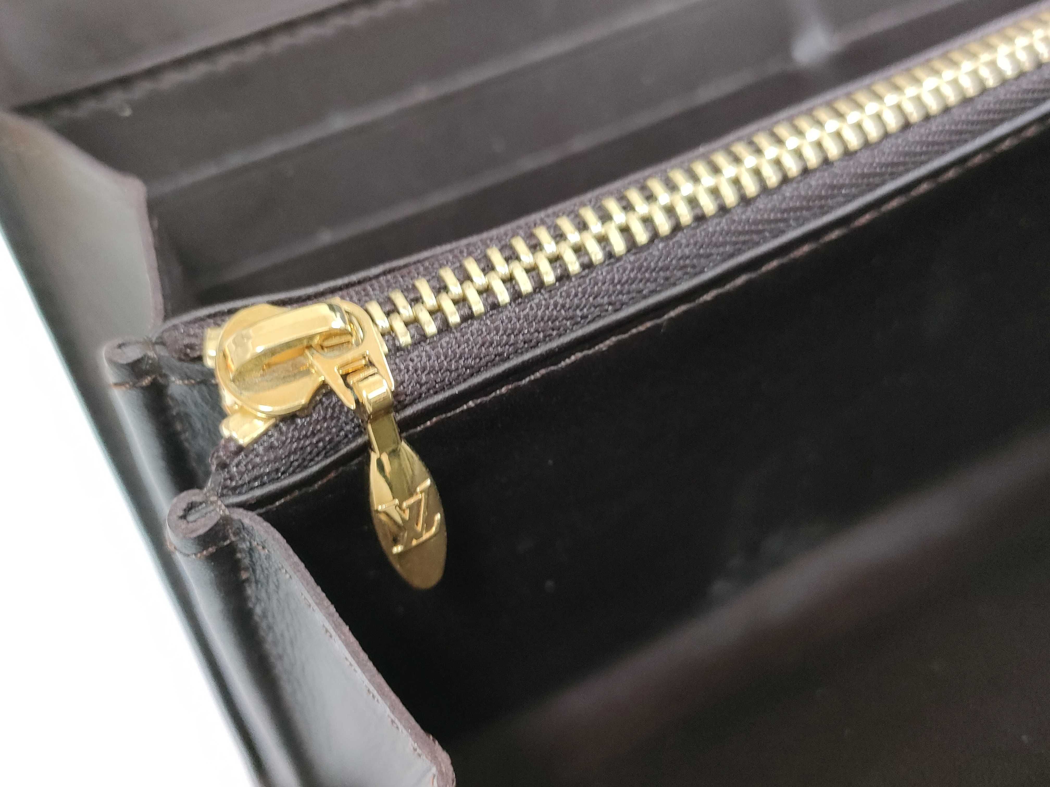 Vernis LV Vernis Portefeuille Sarah Long Wallet (with box) — view 11