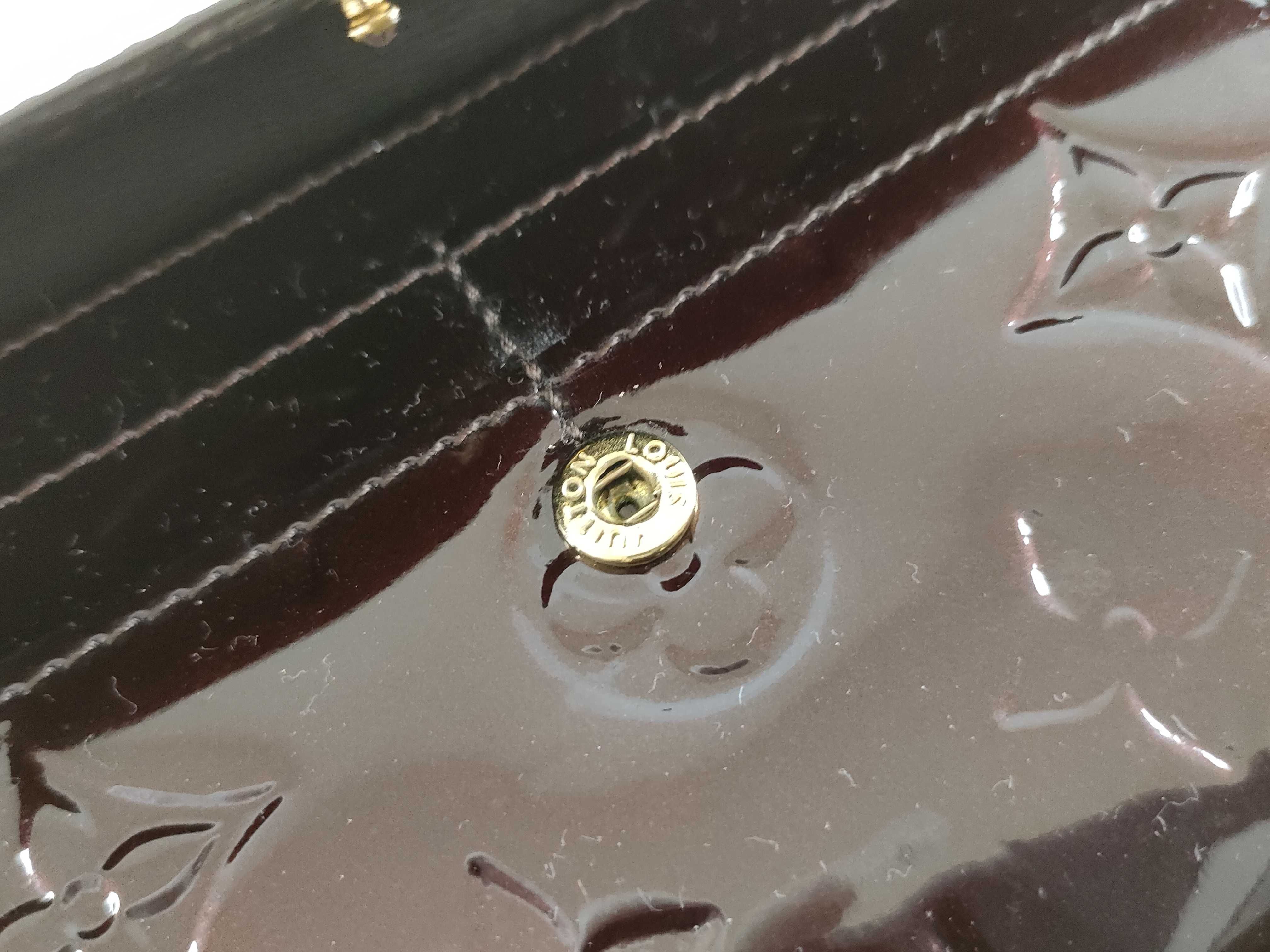 Vernis LV Vernis Portefeuille Sarah Long Wallet (with box) — view 15