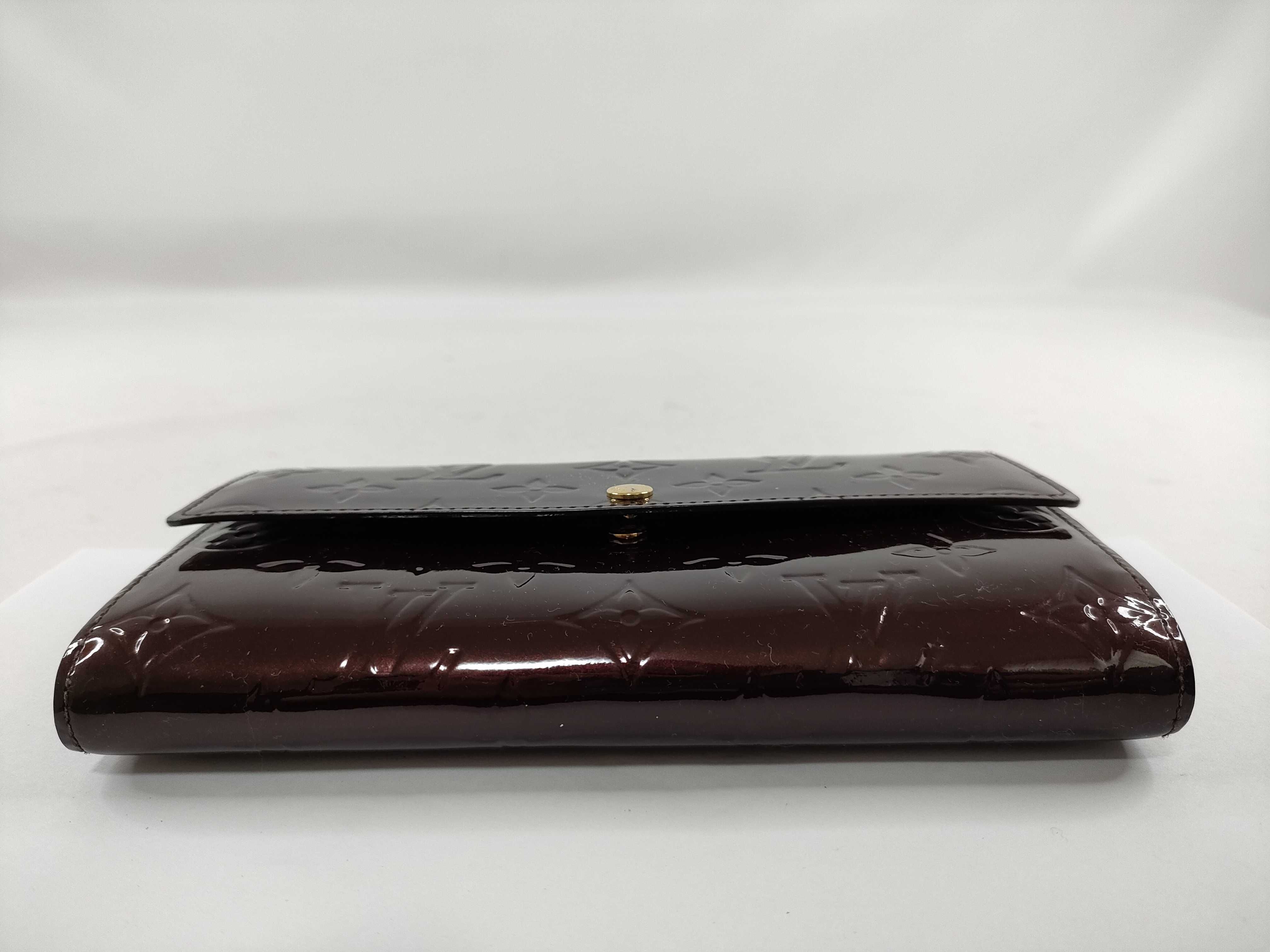 Vernis LV Vernis Portefeuille Sarah Long Wallet (with box) — view 3