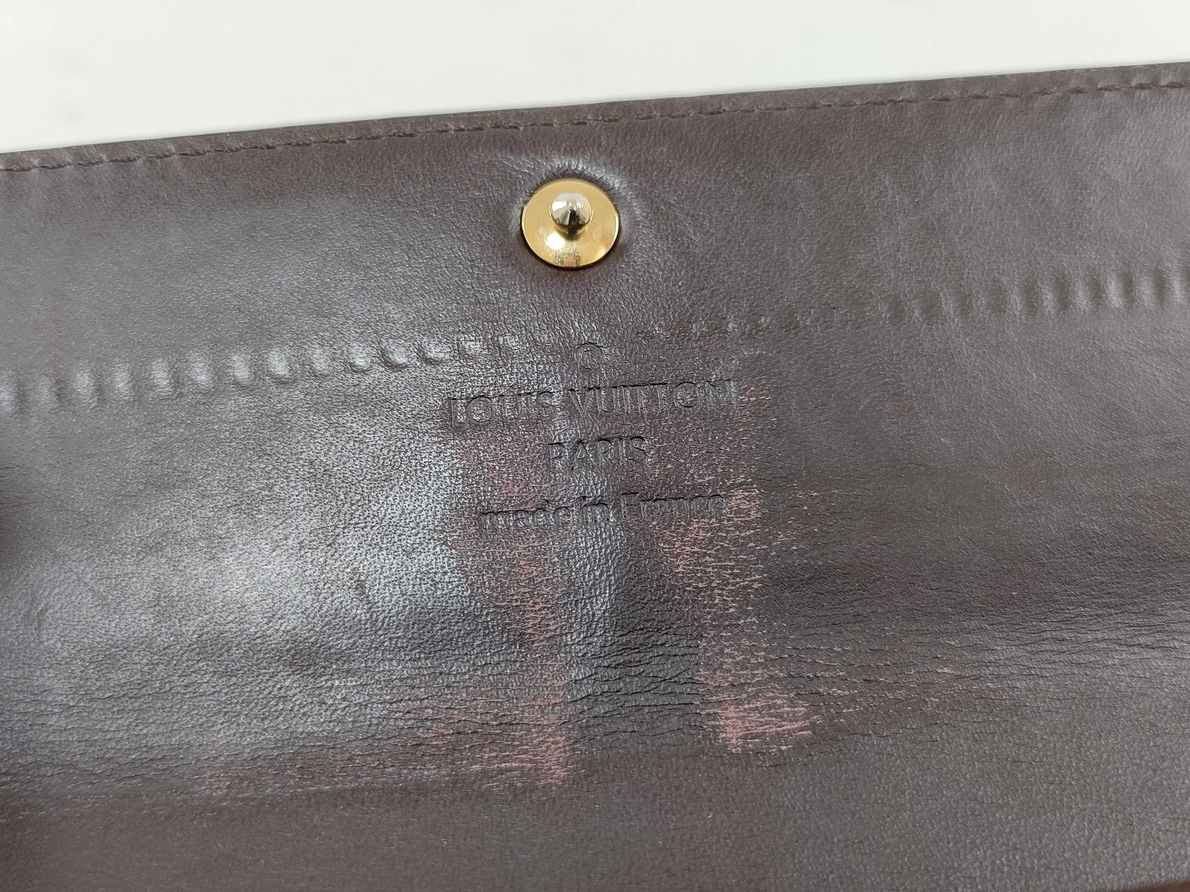 Vernis LV Vernis Portefeuille Sarah Long Wallet (with box) — view 10