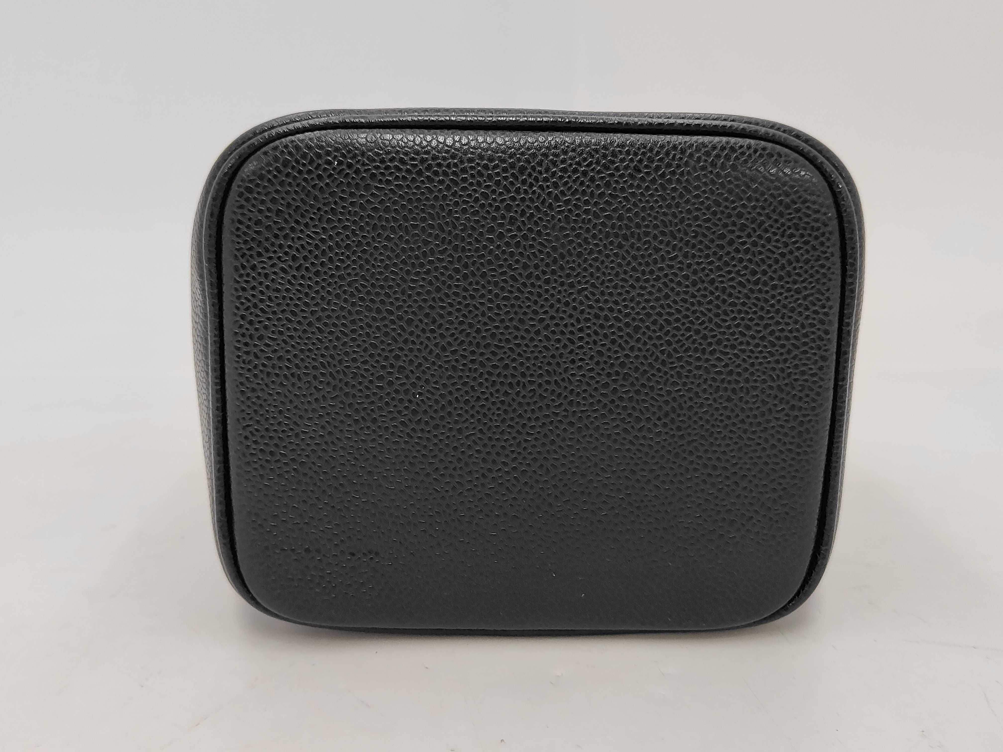 Caviar Black Vanity Bag with Coco Mark and Seal — view 6