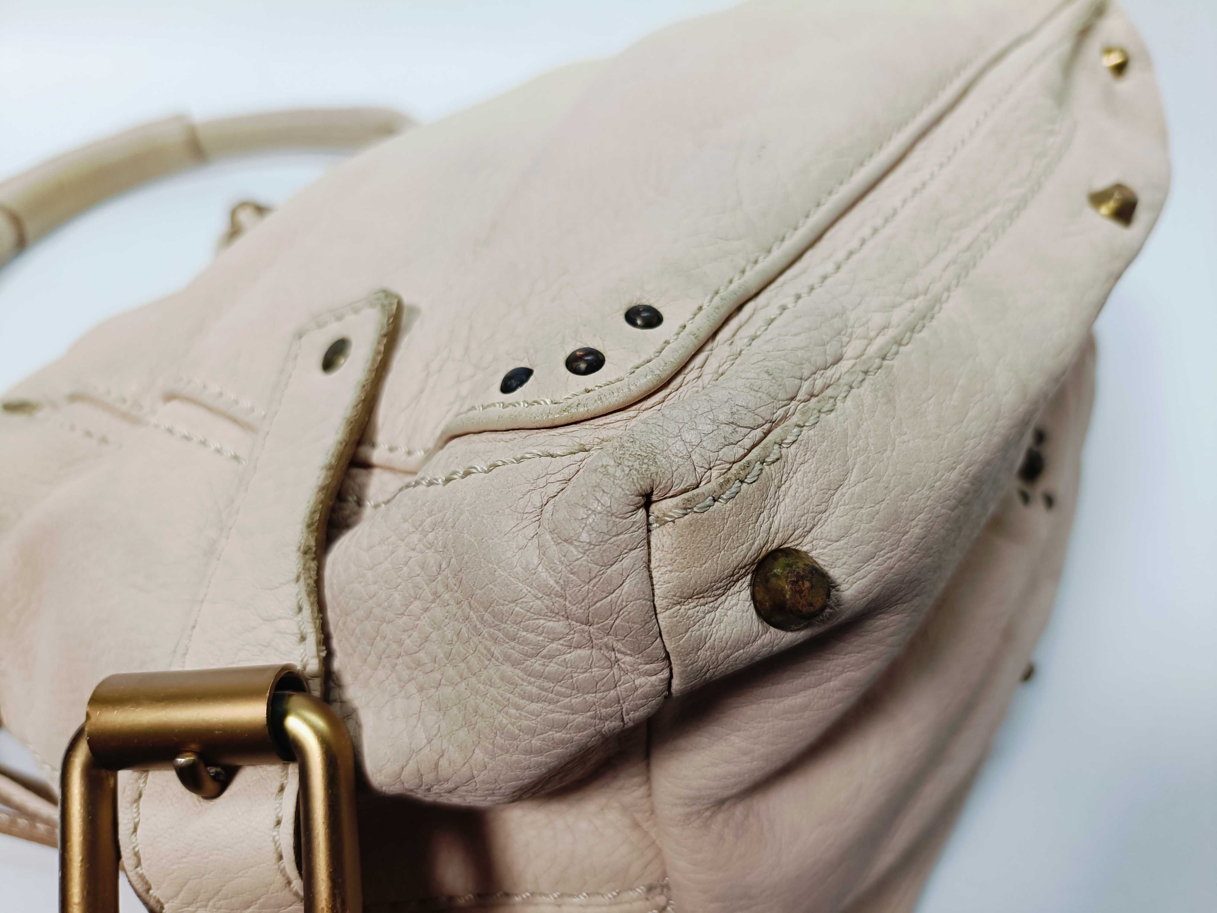 leather hand and shoulder bag — view 6