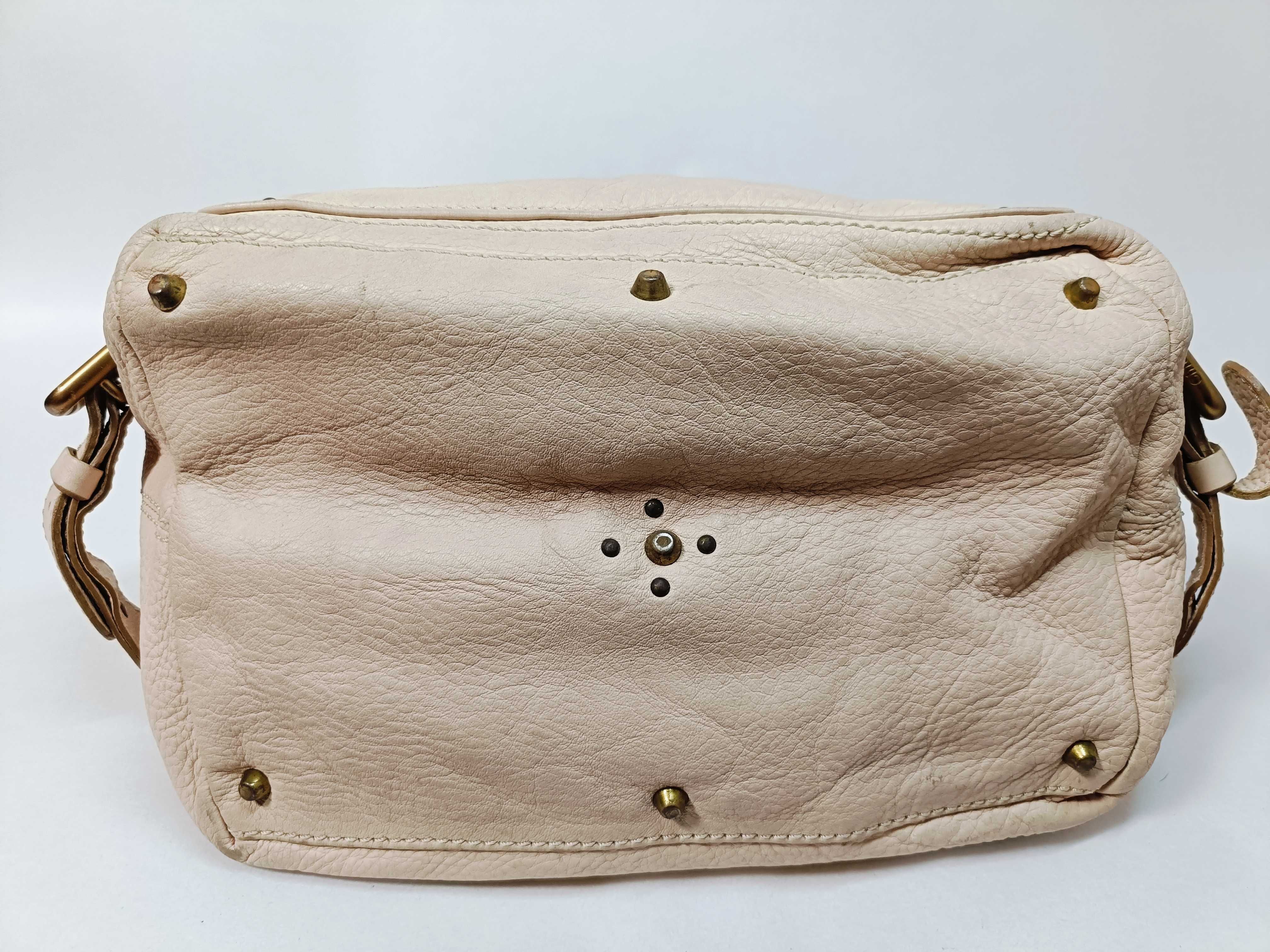 leather hand and shoulder bag — view 7