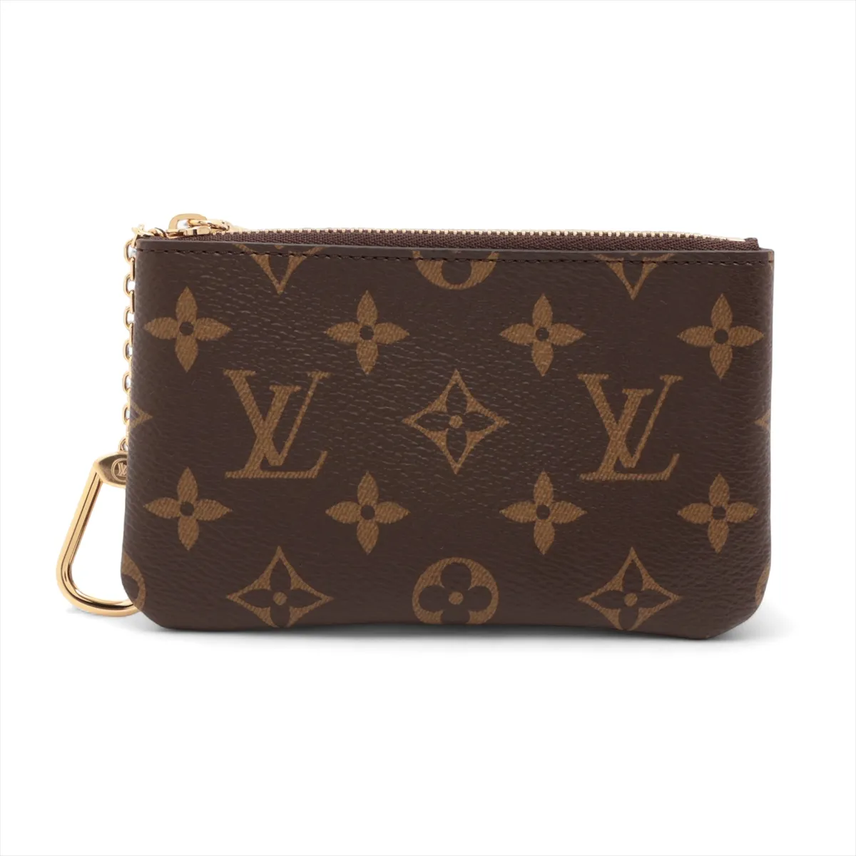 Monogram Card Key Case Pochette Clé M13559 MM2216 Brown Key Case