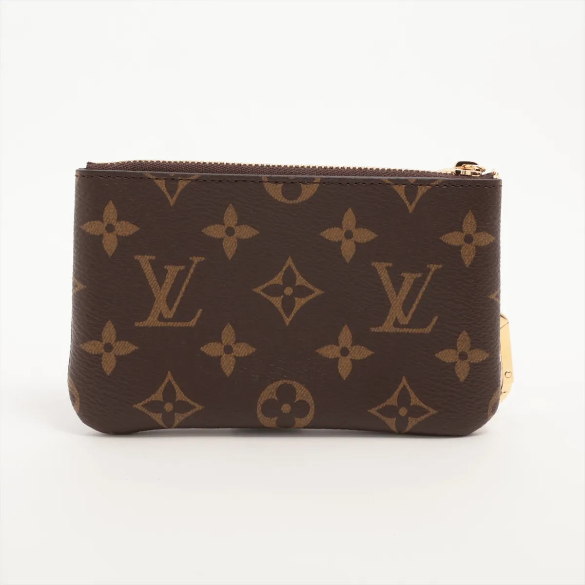Monogram Card Key Case Pochette Clé M13559 MM2216 Brown Key Case — view 2