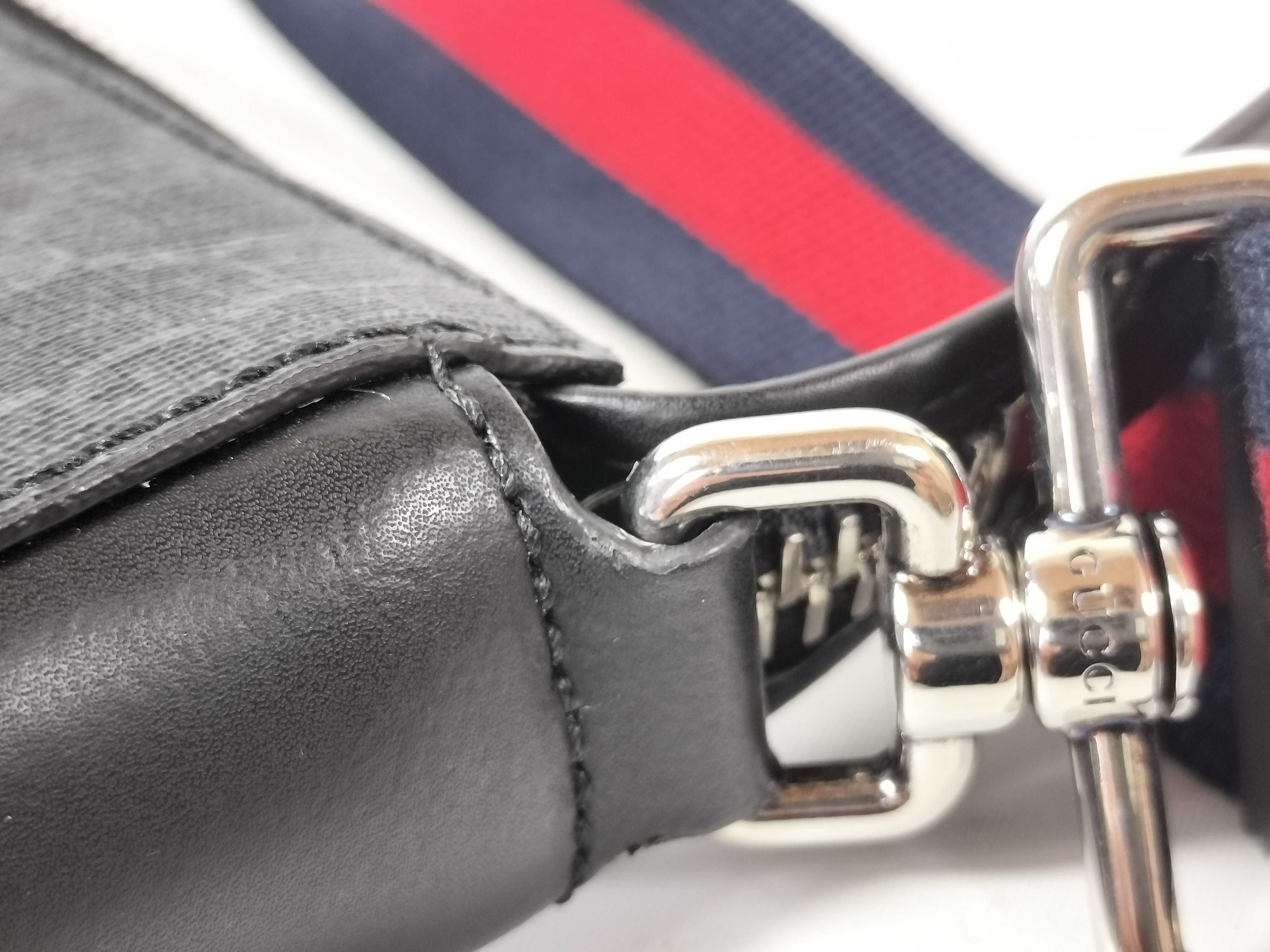 GG Supreme Leather Shoulder Bag 523599 Shoulder Bag — view 7