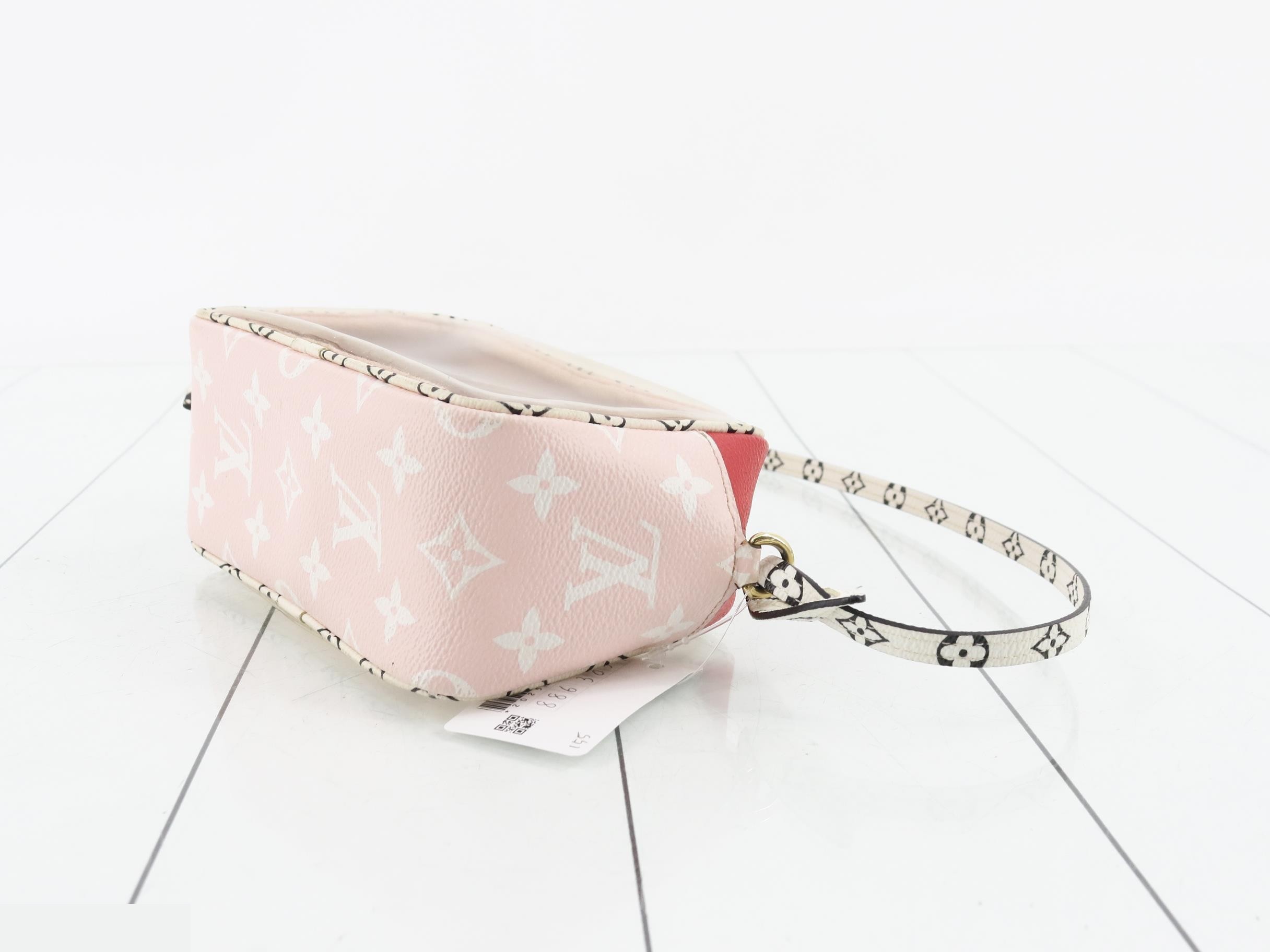 Monogram Giant Beach Pouch Shoulder Bag — view 6