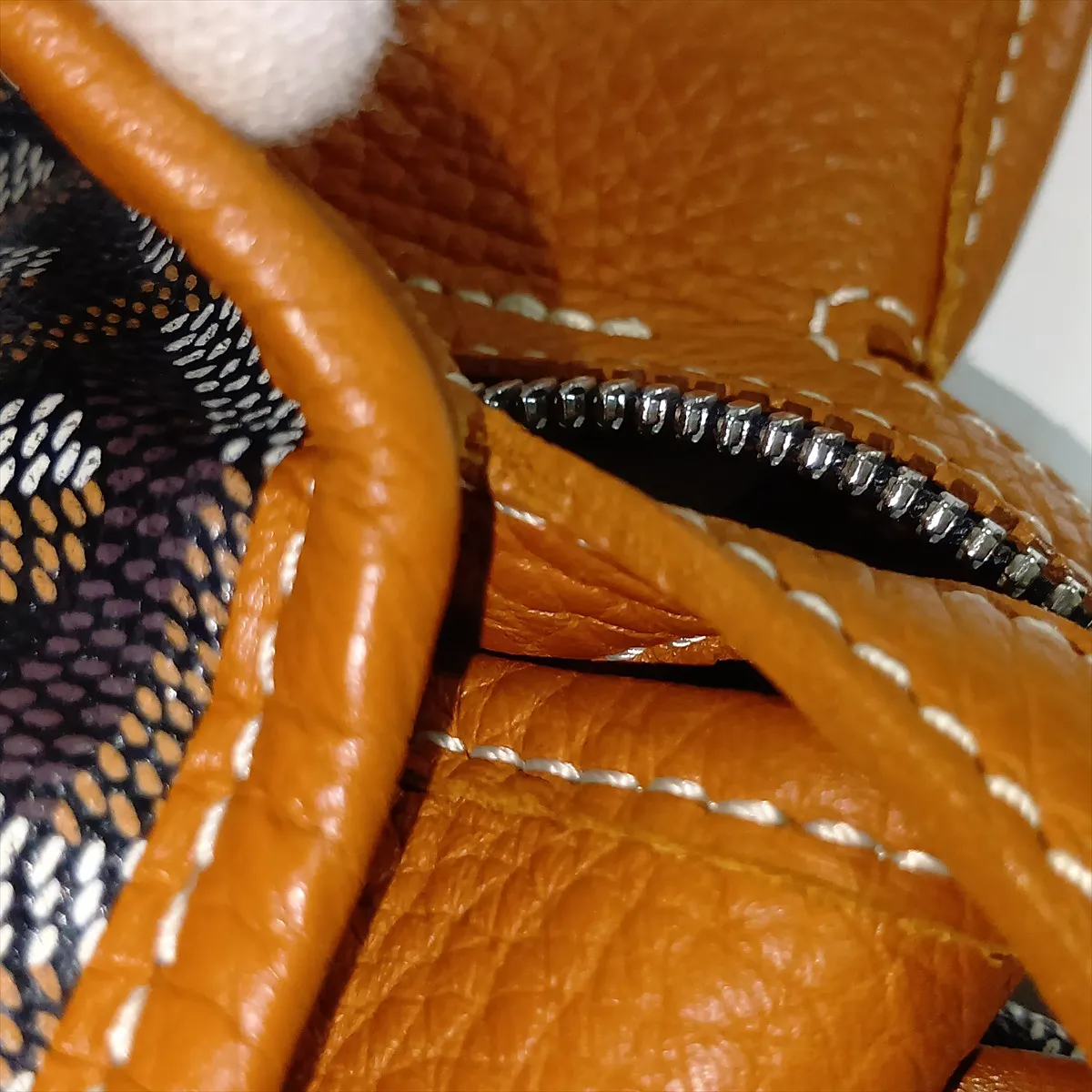 Ardi PM PVC x Leather Tote Bag Brown — view 12