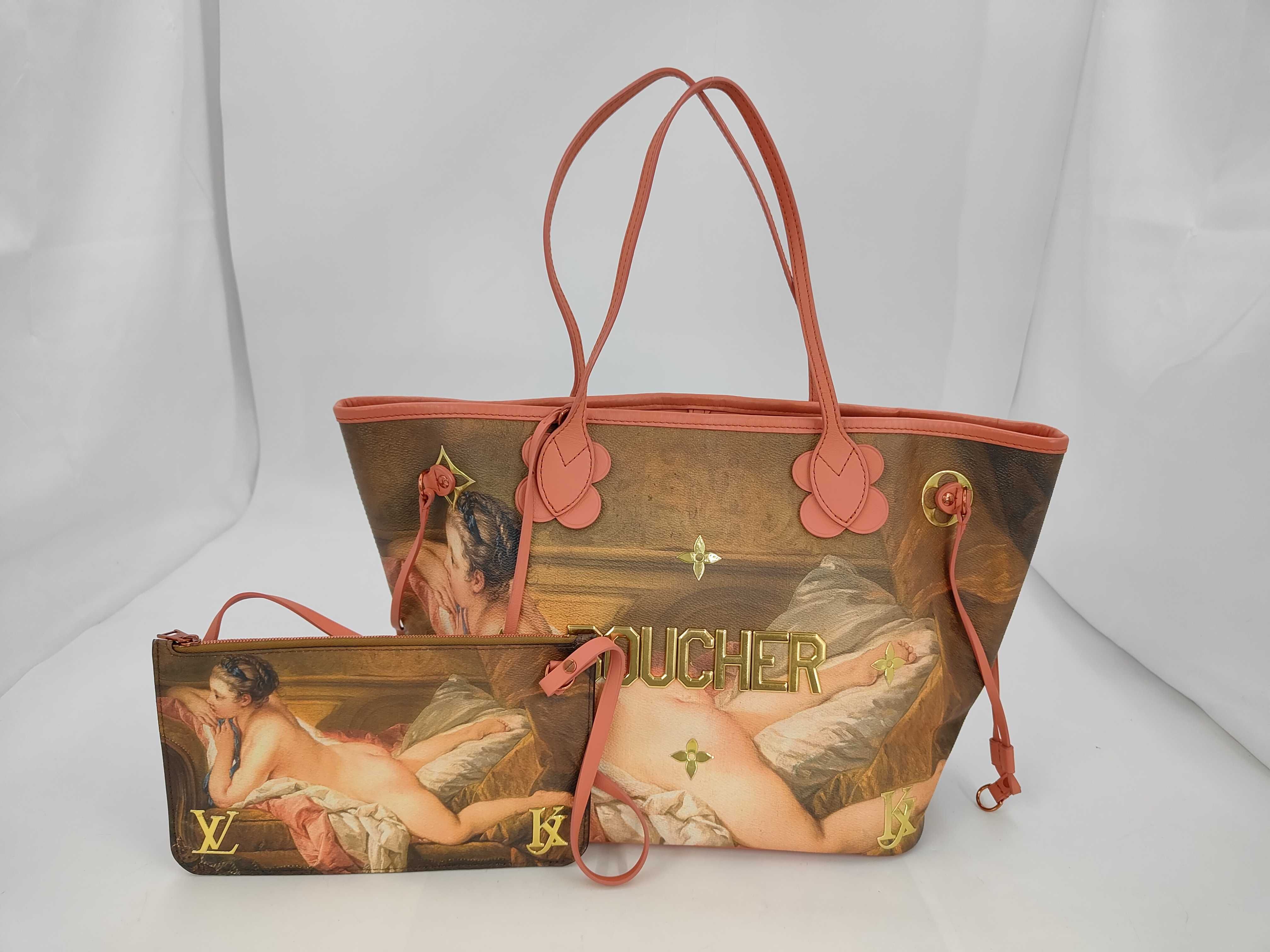 Monogram Certy Masters Collection Neverfull MM Tote Bag