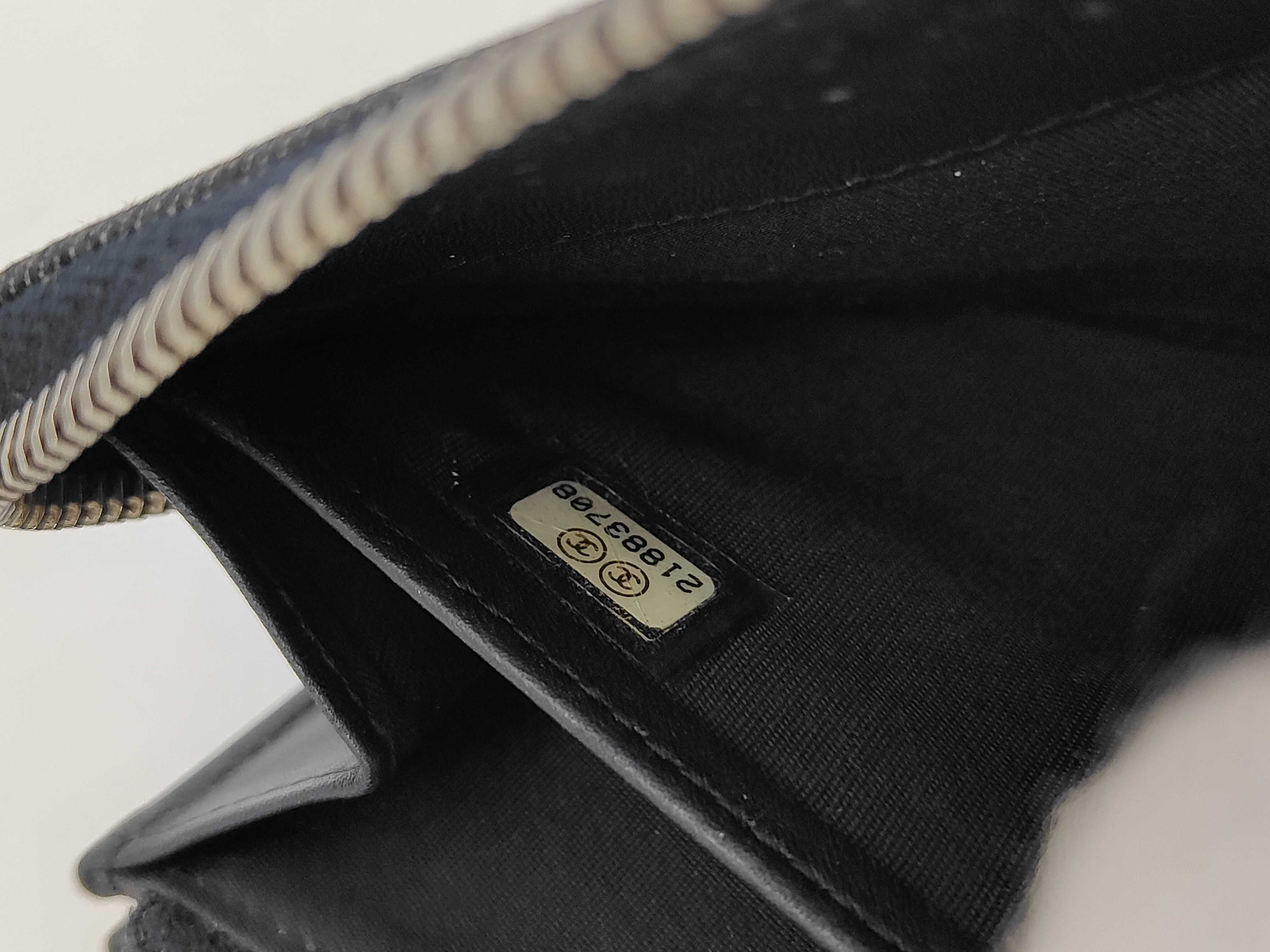 Round Long Wallet Denim Wallet — view 8