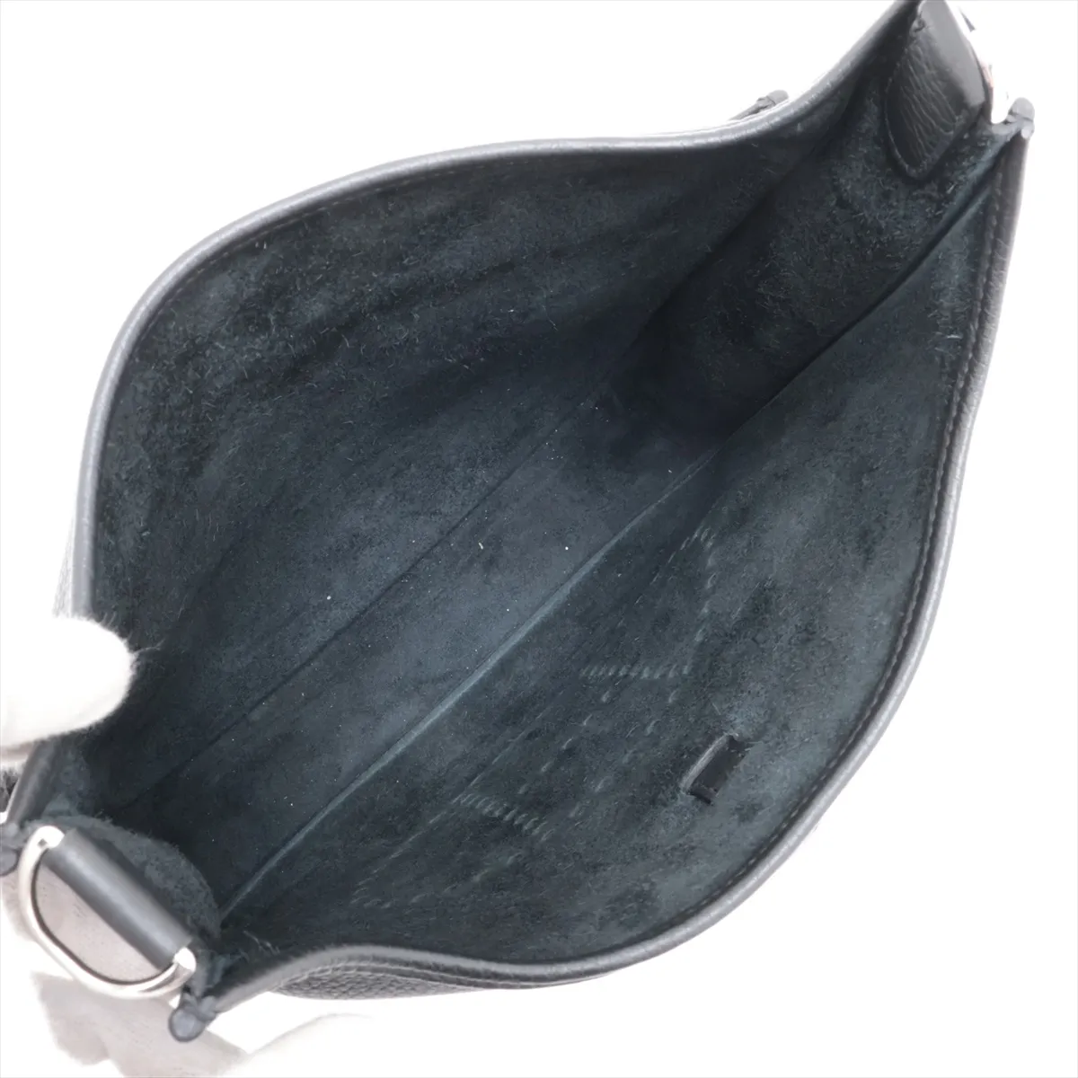 Evelyne 3 29 PM Taurillon Clemence Black Silver Hardware W:2024 — view 6