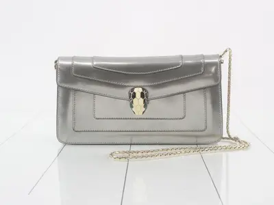 Serpenti Forever Enamel Shoulder Bag