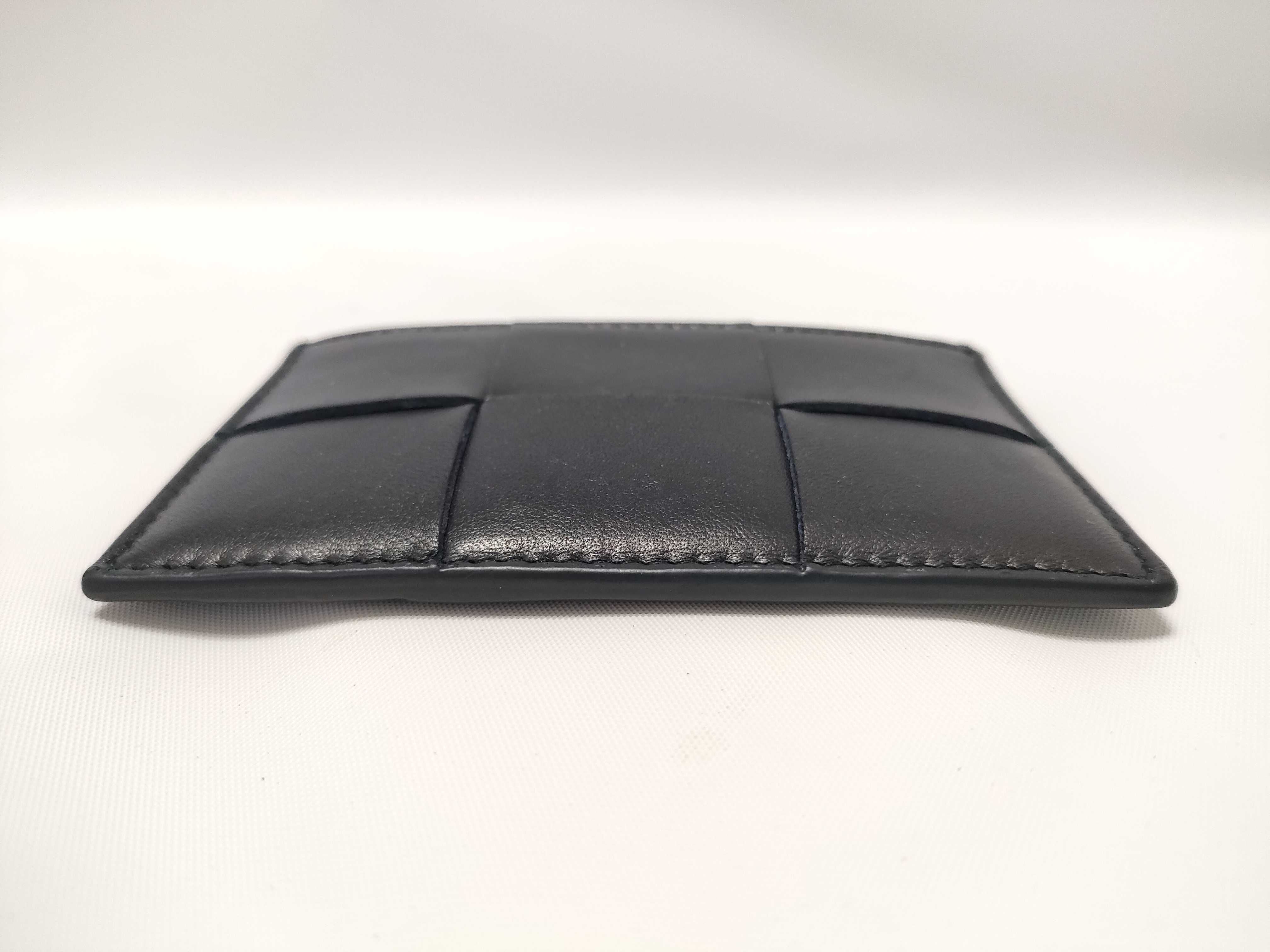 Intrecciato Bottega Leather Intrecciato Coin Case Fragment Case Coin Case — view 3