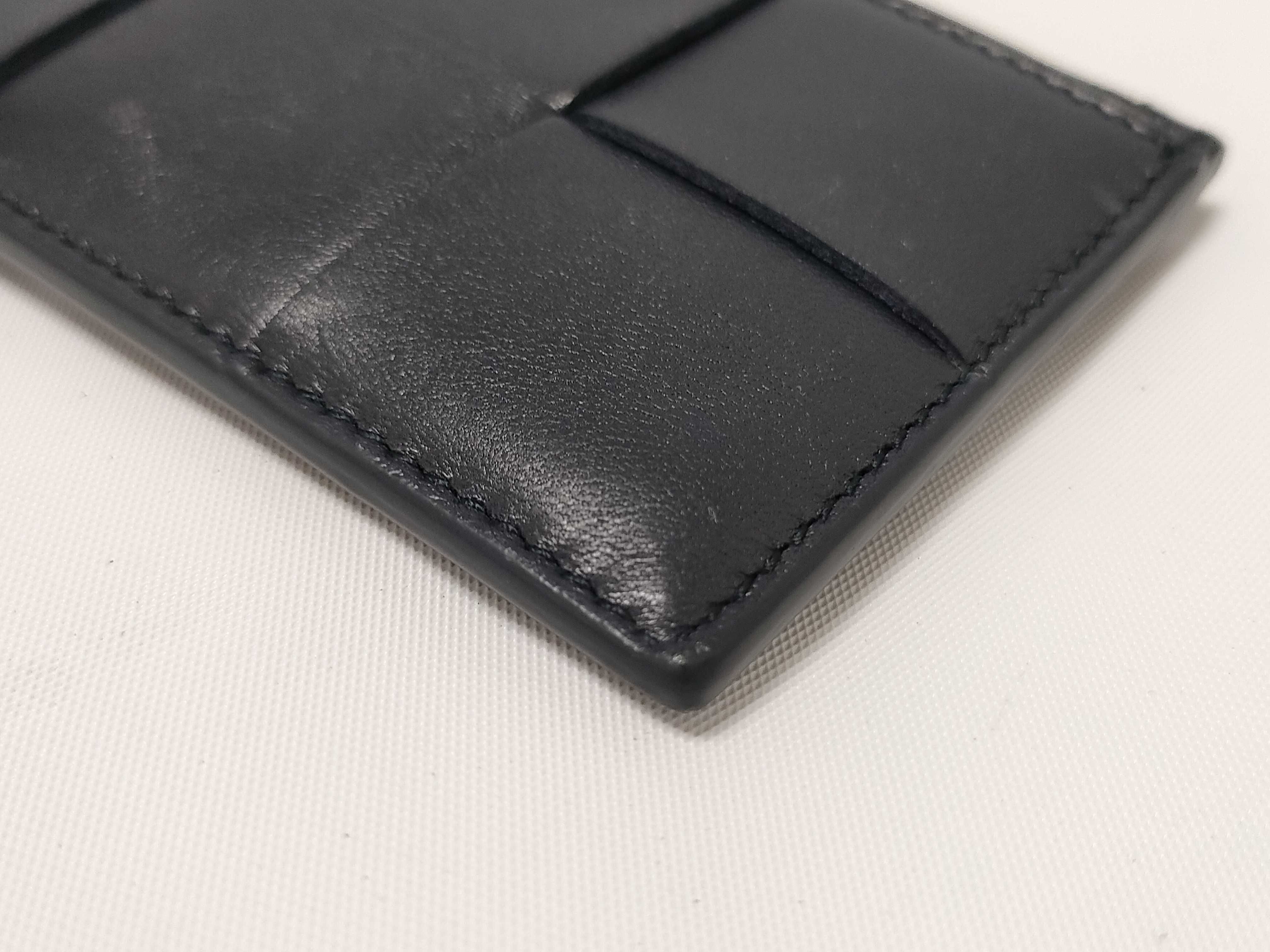 Intrecciato Bottega Leather Intrecciato Coin Case Fragment Case Coin Case — view 4