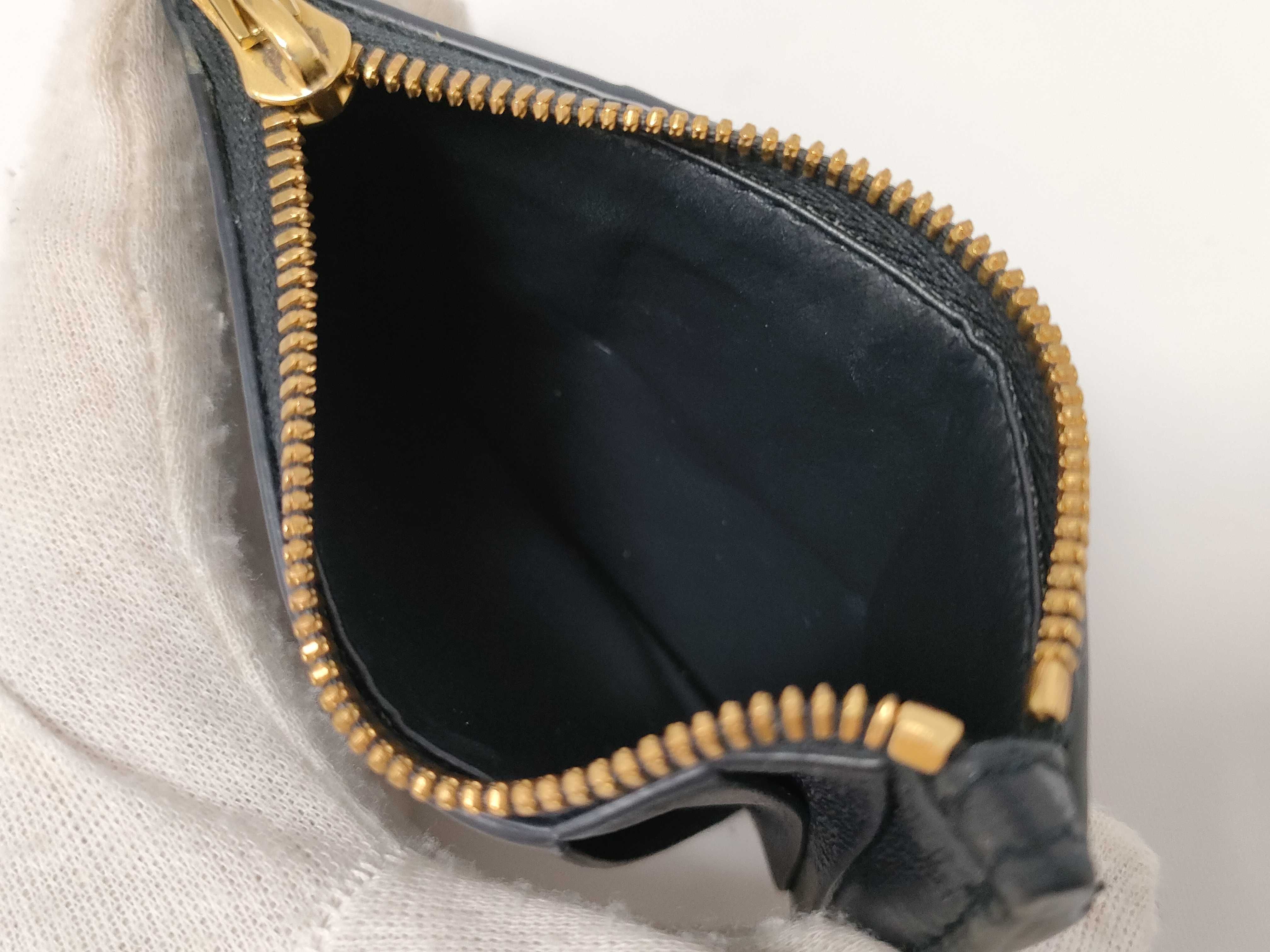 Intrecciato Bottega Leather Intrecciato Coin Case Fragment Case Coin Case — view 9