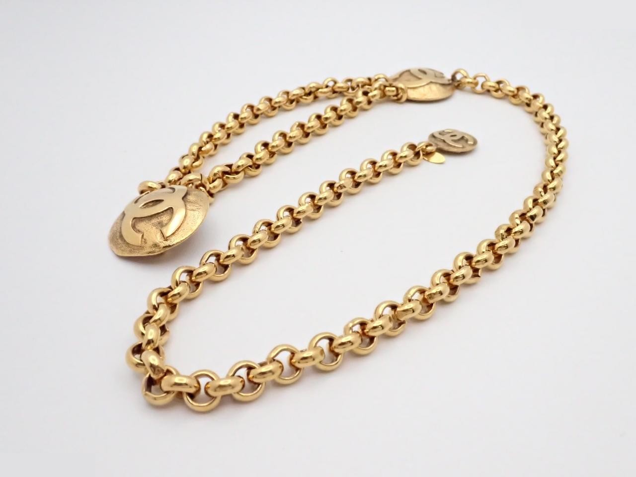 Chain belt, with markings, chain approximately 75cm long. — view 2