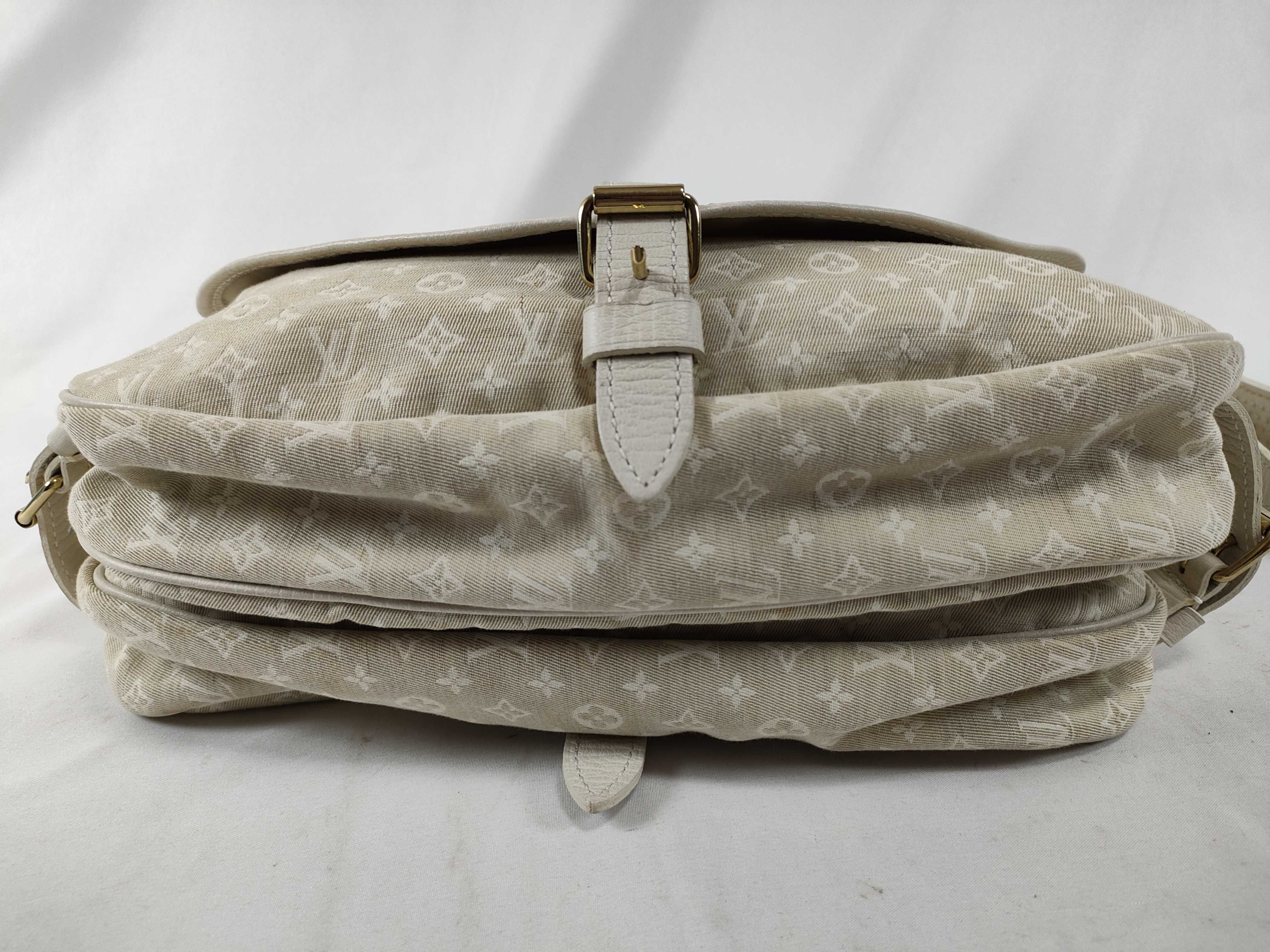 Monogram Mini Lin Louis Vuitton Saumur Shoulder Bag Monogram Mini Lin Shoulder Bag — view 7