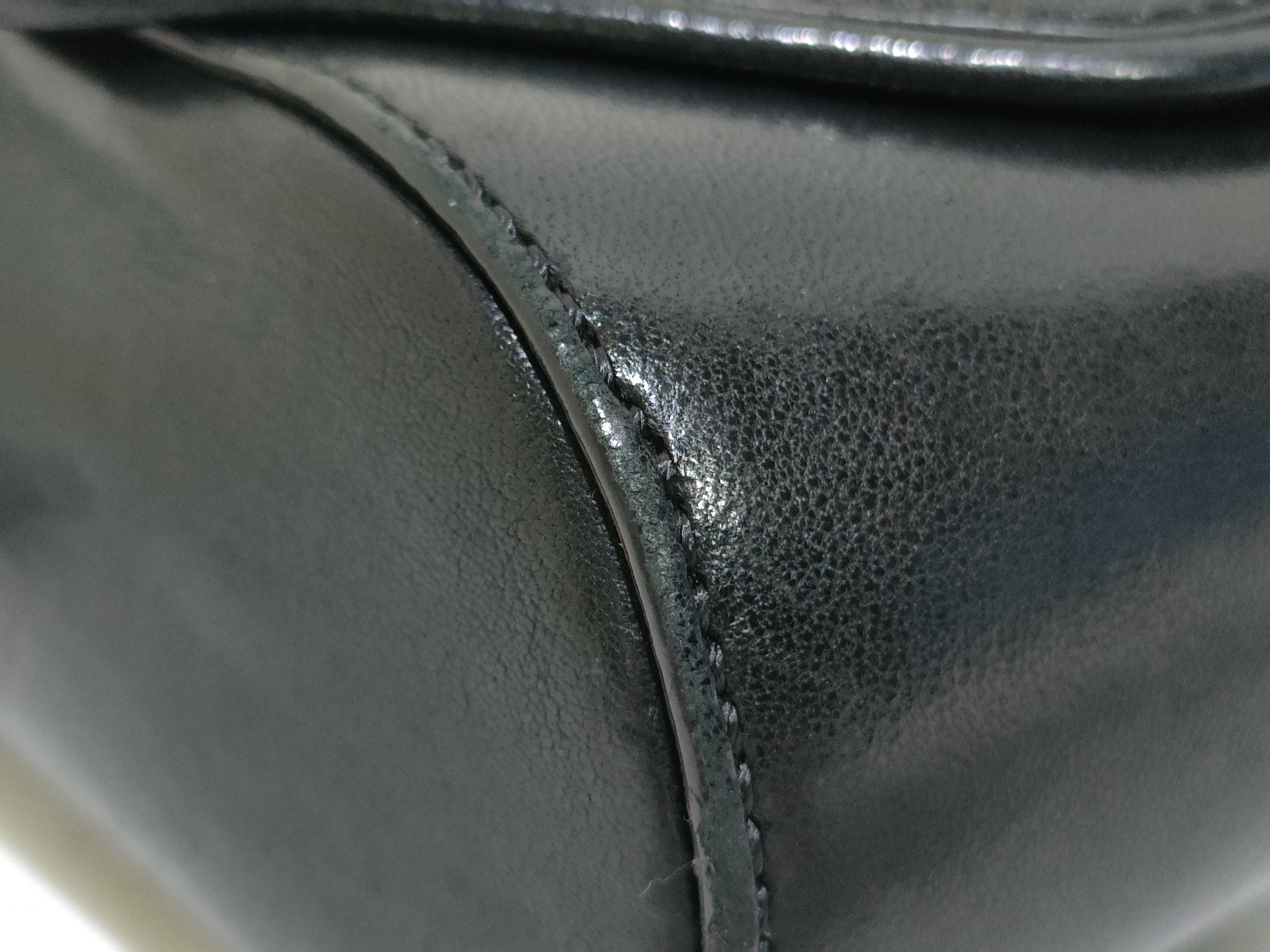 KR- Obsedia Leather Shoulder Bag Black — view 6