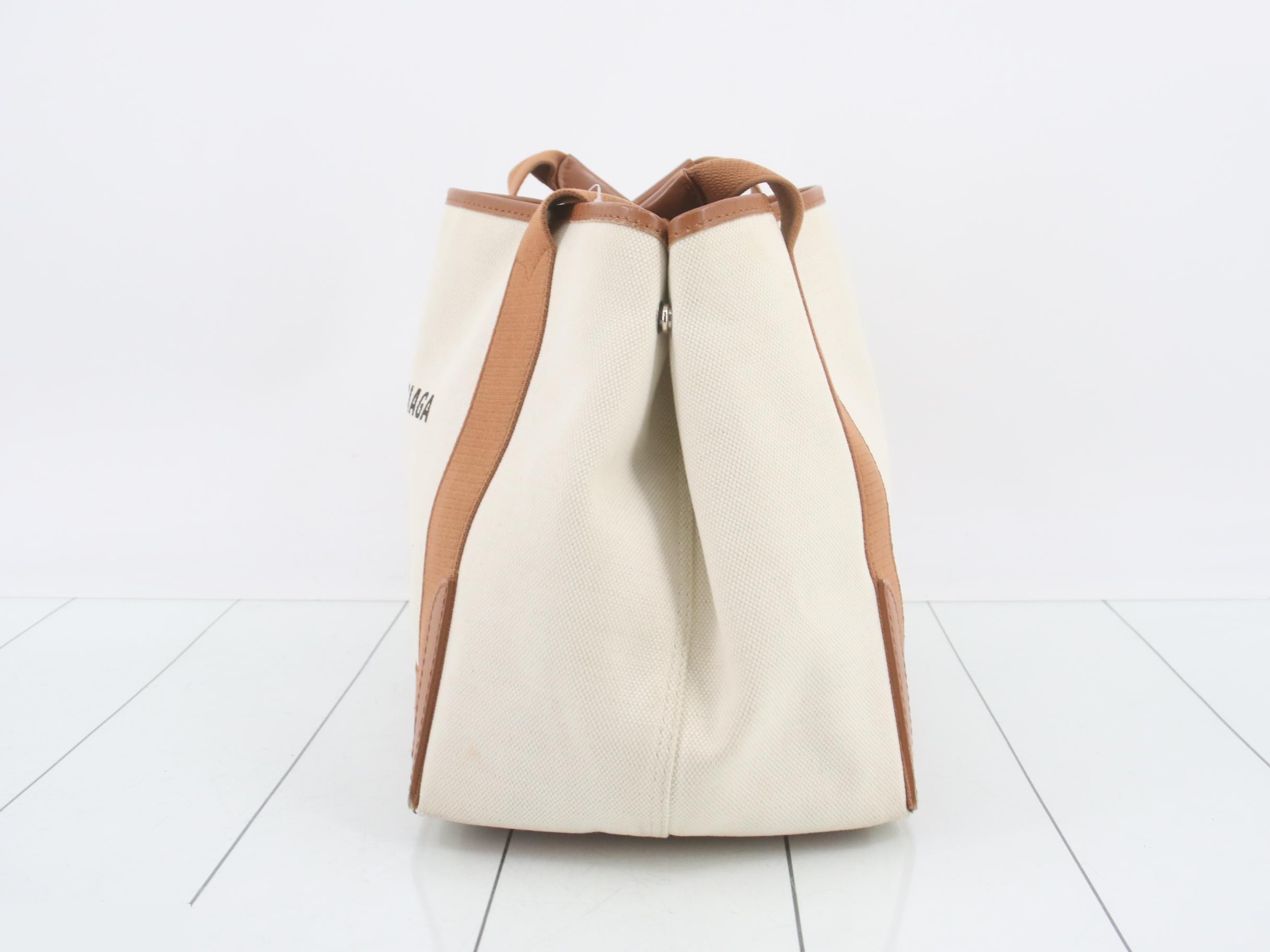 Navy Cabas S Tote Bag — view 3
