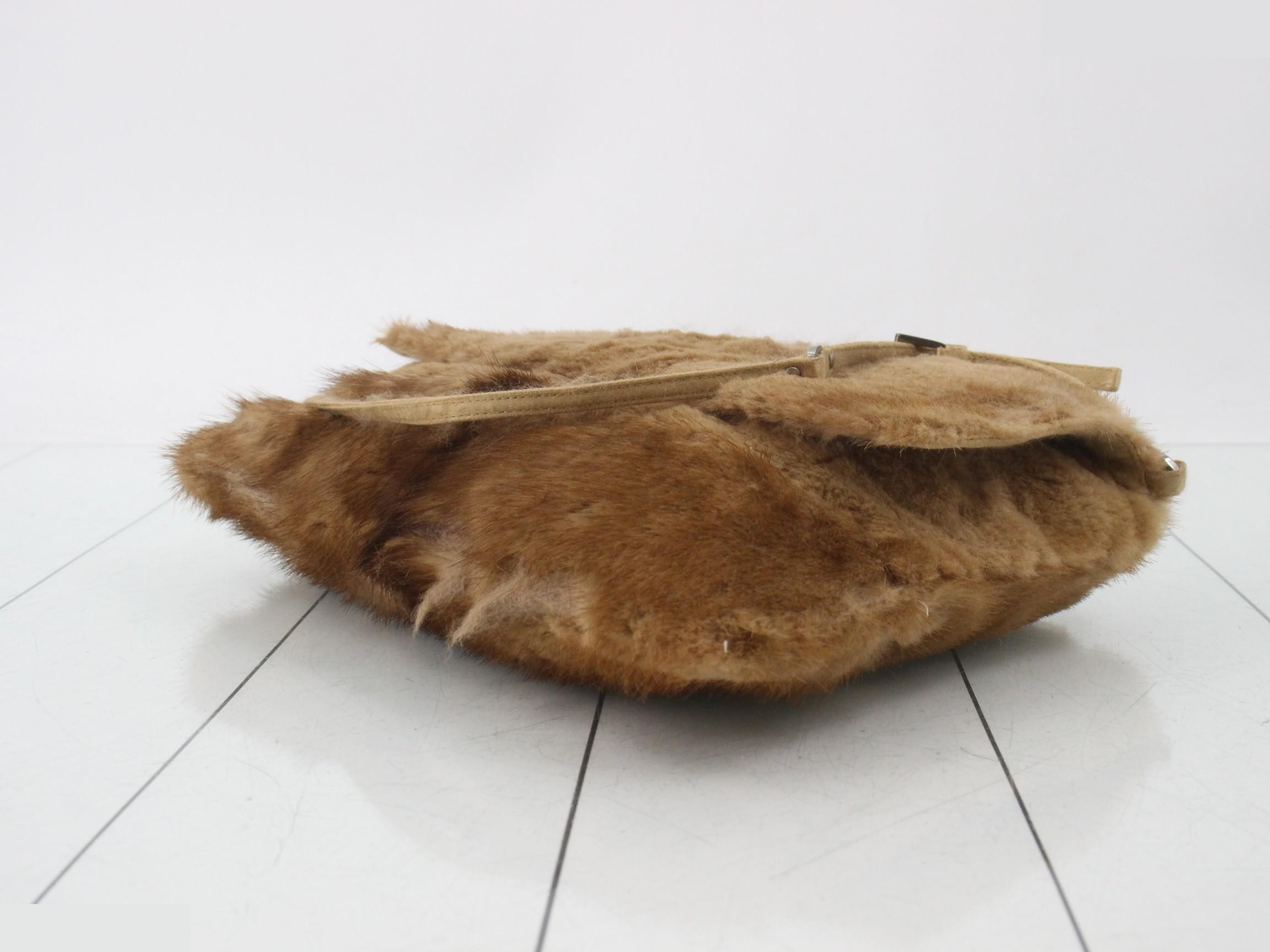 BR0467 Fur Shoulder Bag — view 6