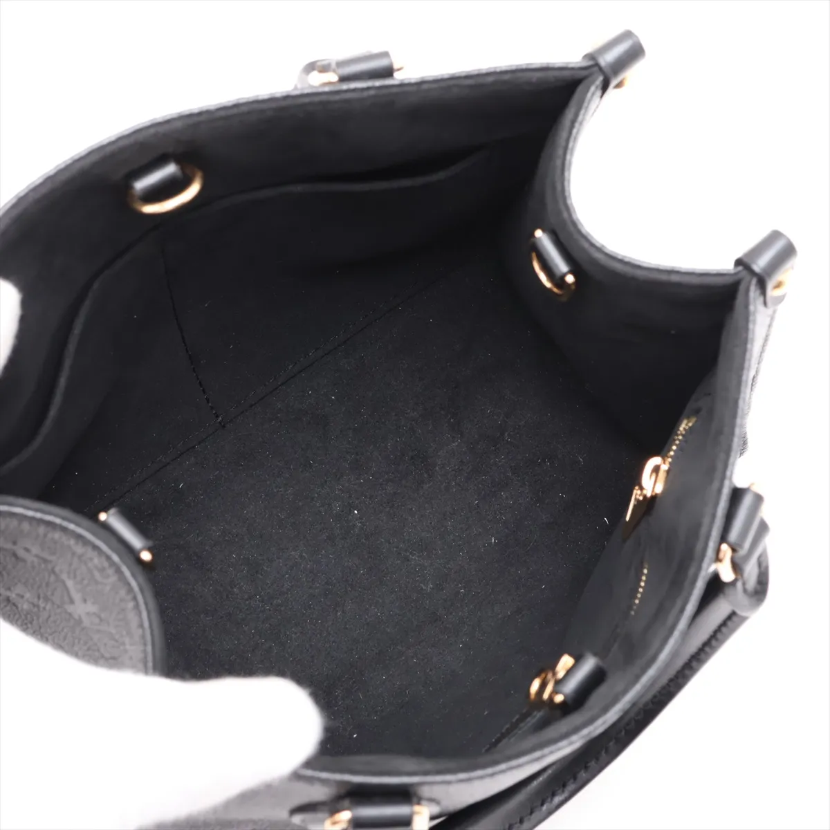Monogram Empreinte OnTheGo PM M45653 Black (RFID detected) — view 7