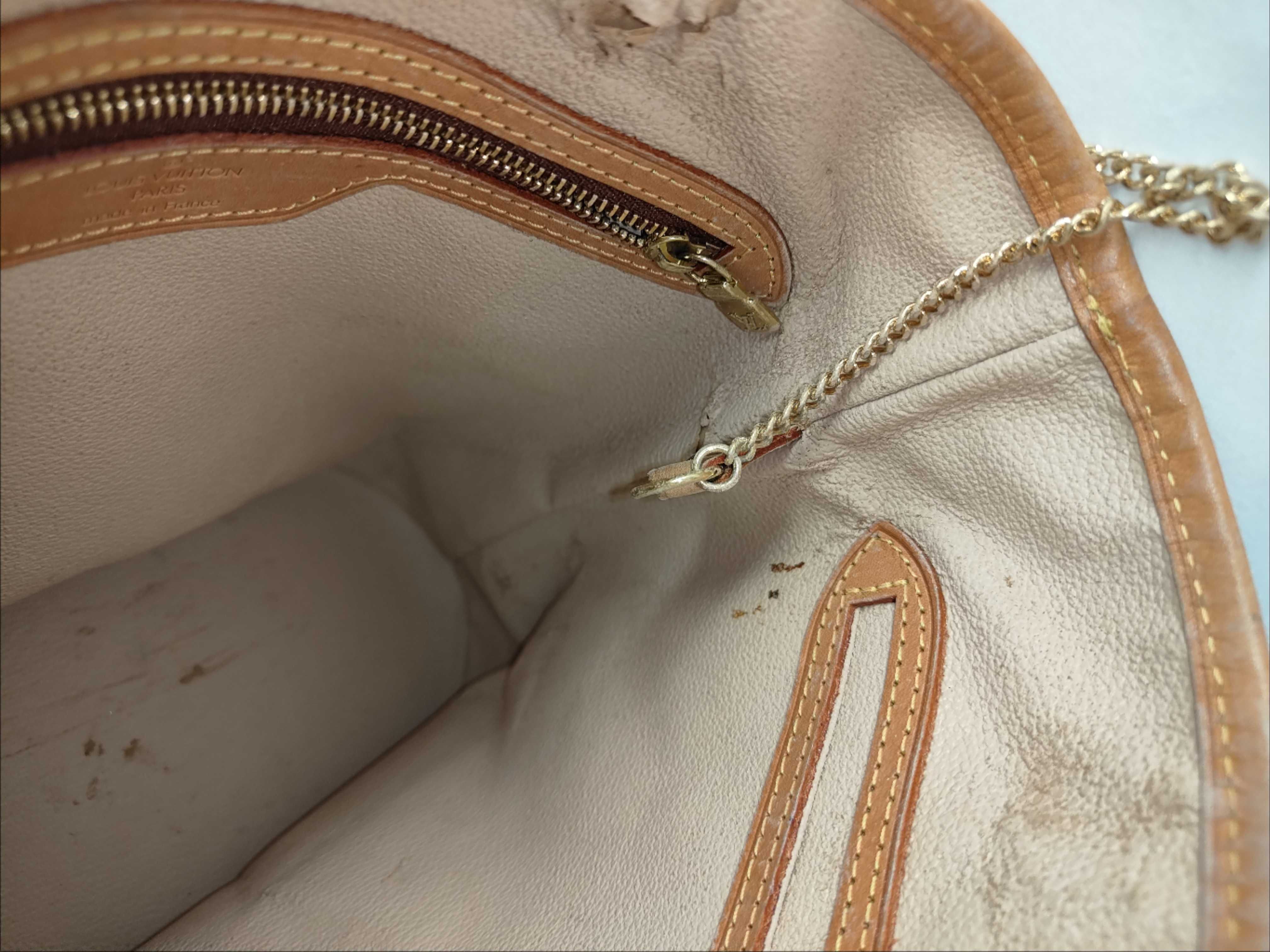 Monogram Louis Vuitton Bucket PM Monogram with Pouch M42238 Tote Bag — view 11