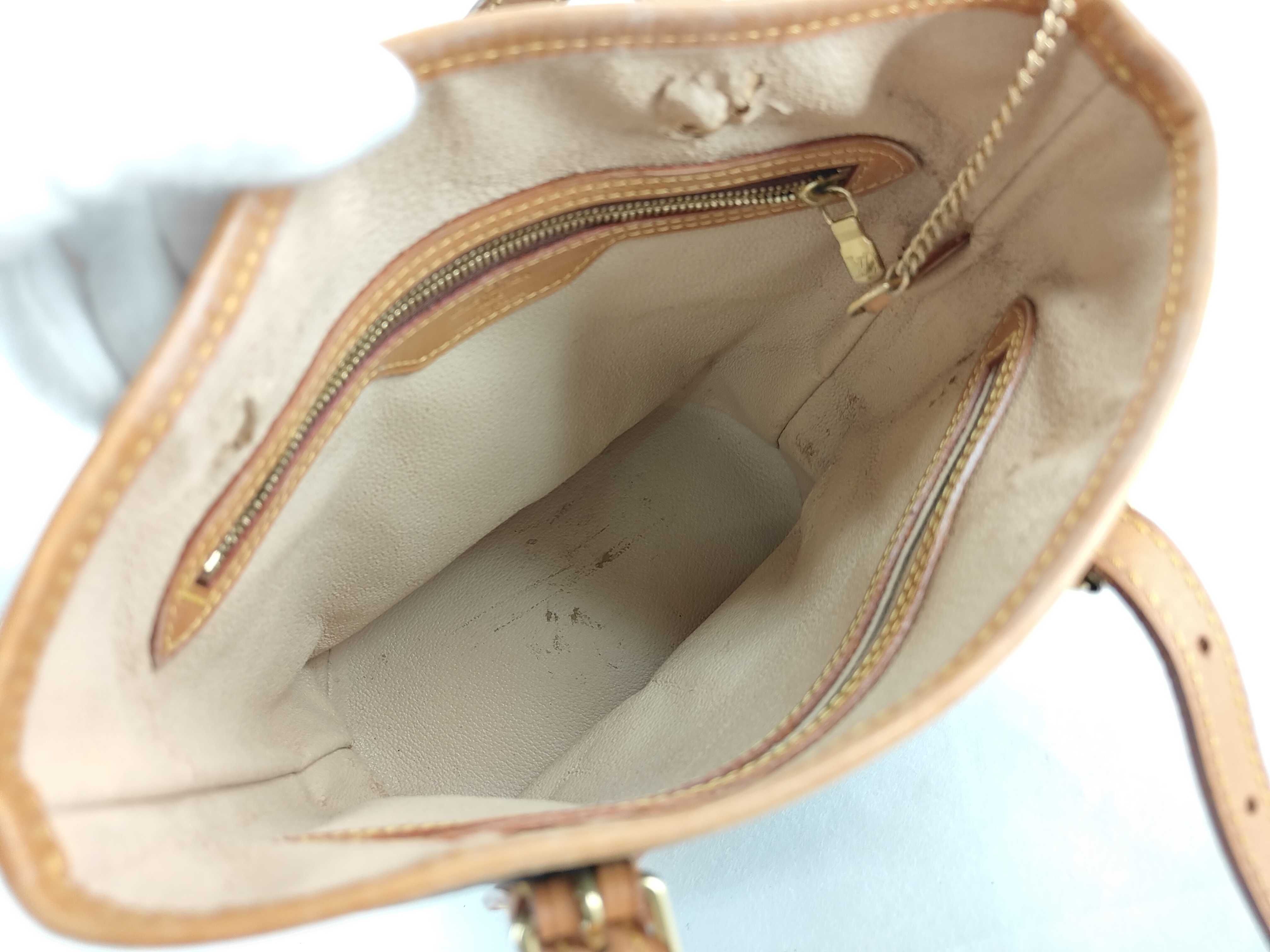 Monogram Louis Vuitton Bucket PM Monogram with Pouch M42238 Tote Bag — view 10