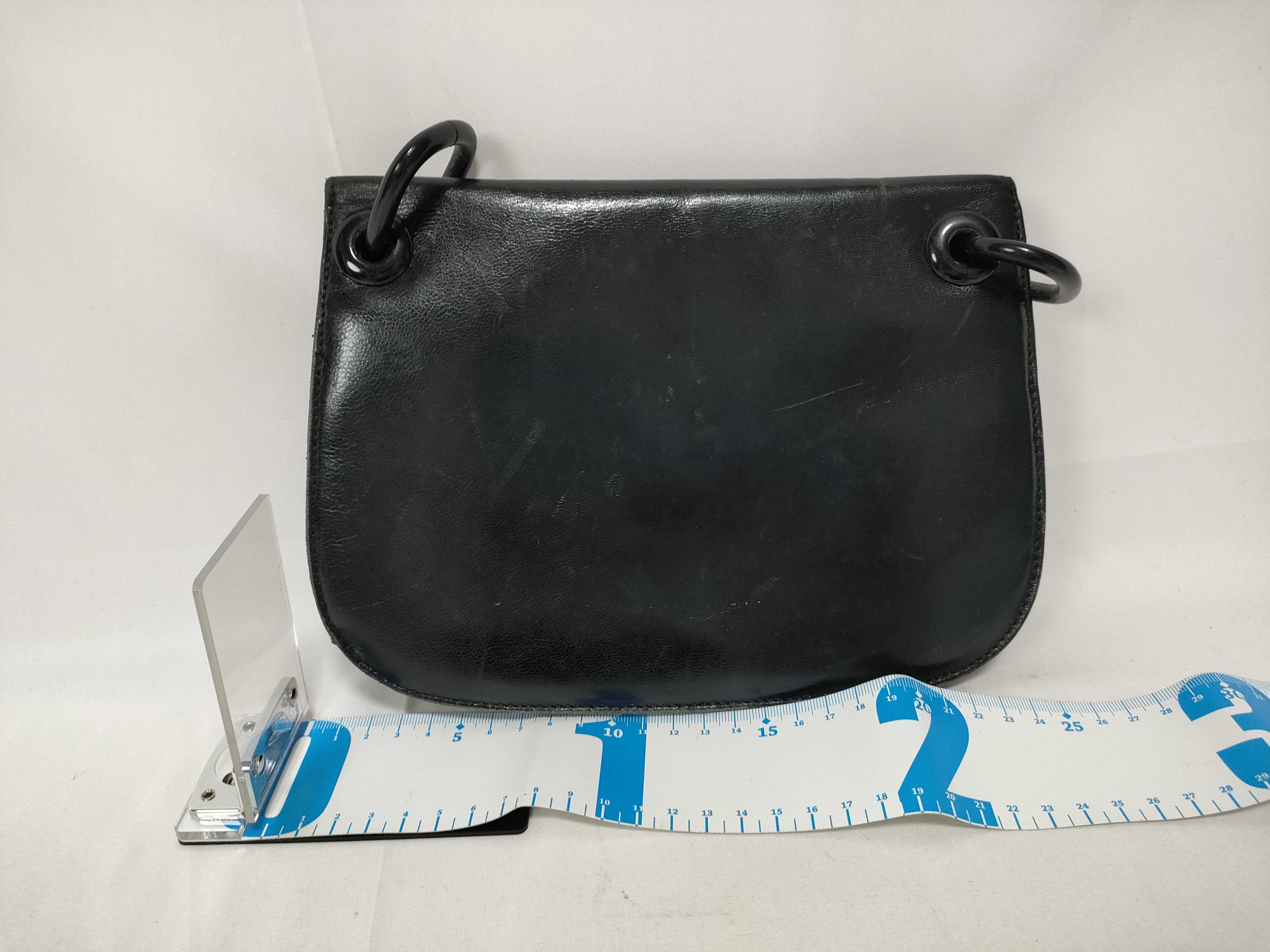 Leather Chain Shoulder Bag — view 2