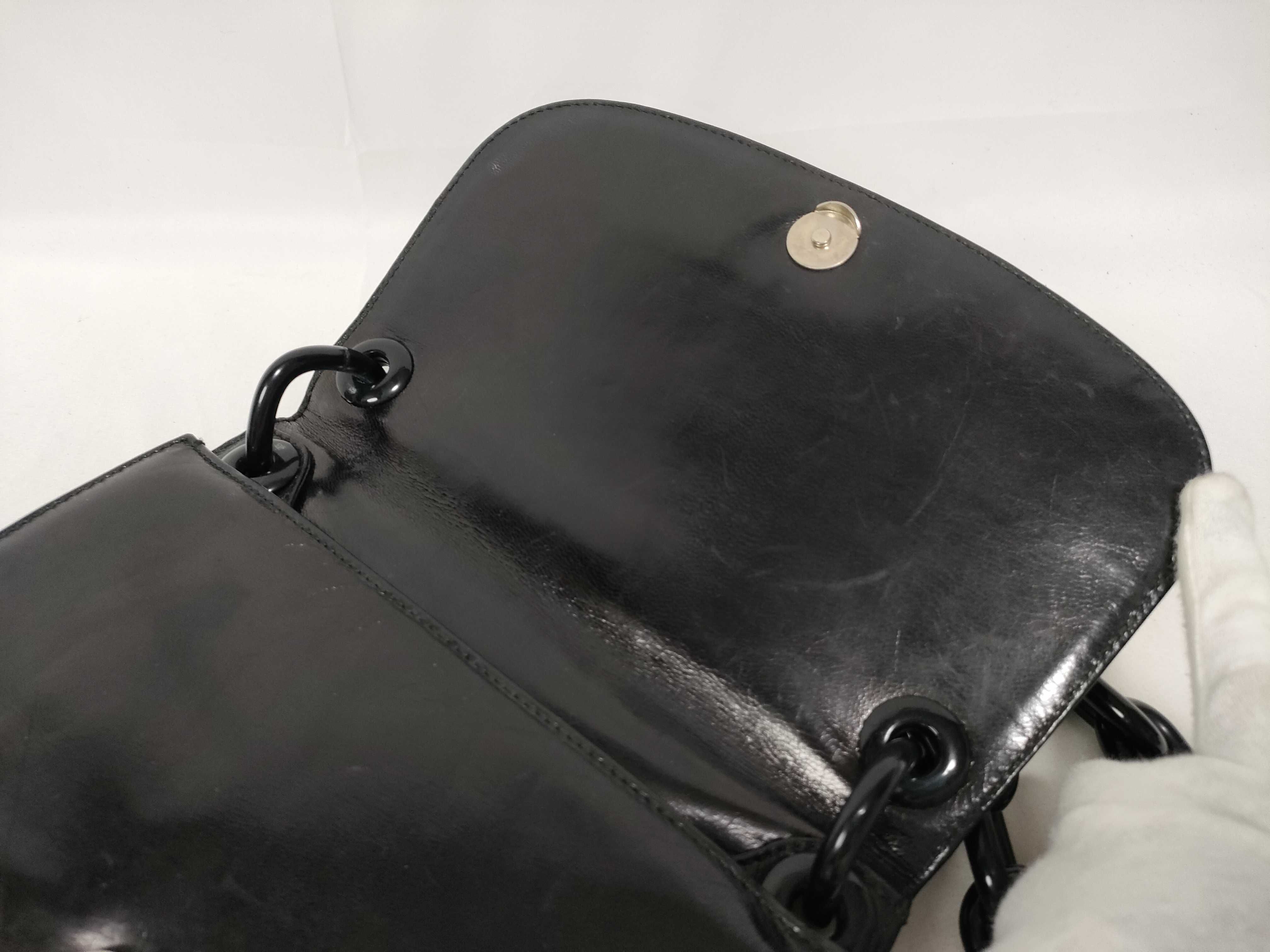 Leather Chain Shoulder Bag — view 13