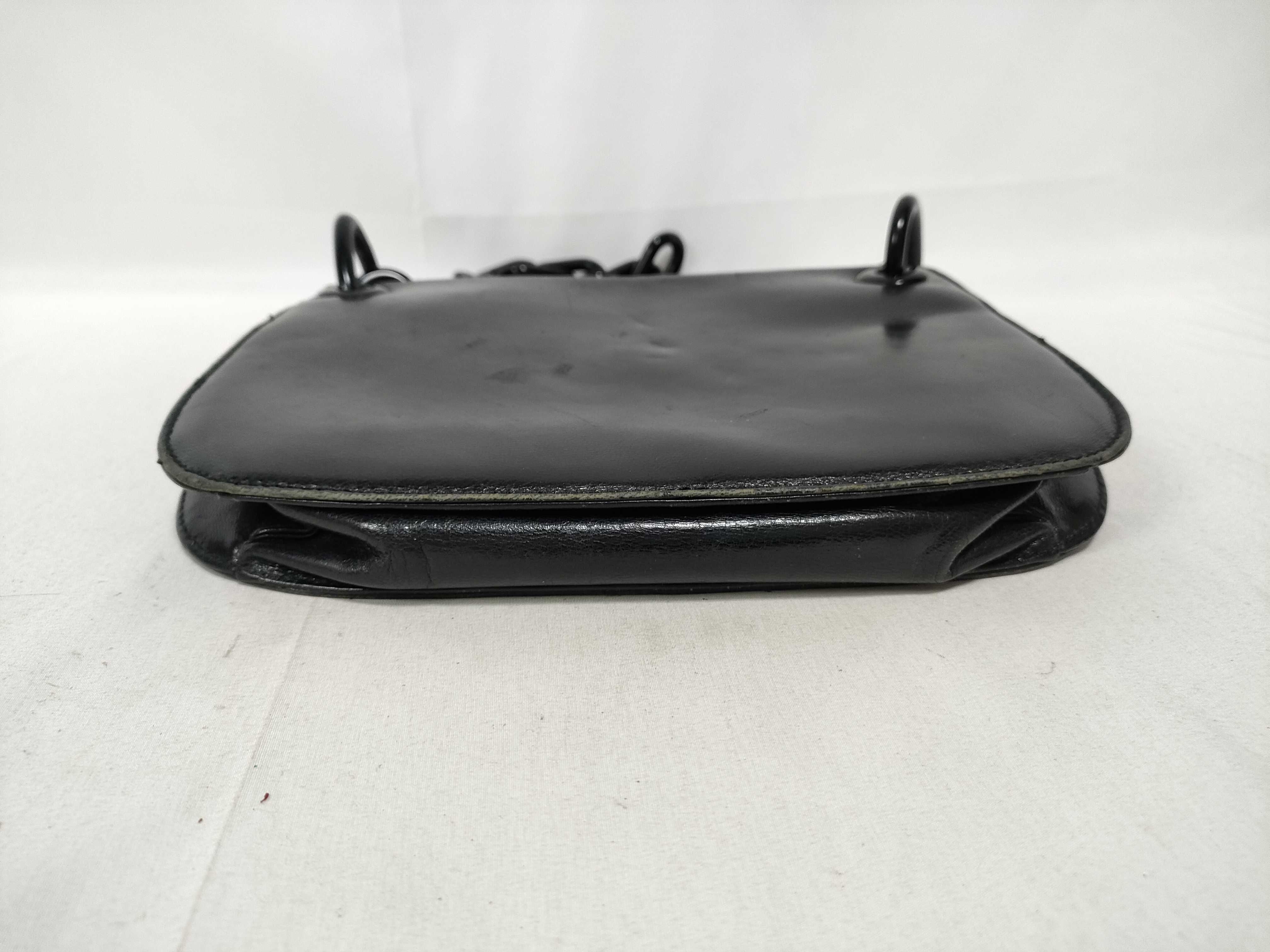 Leather Chain Shoulder Bag — view 3