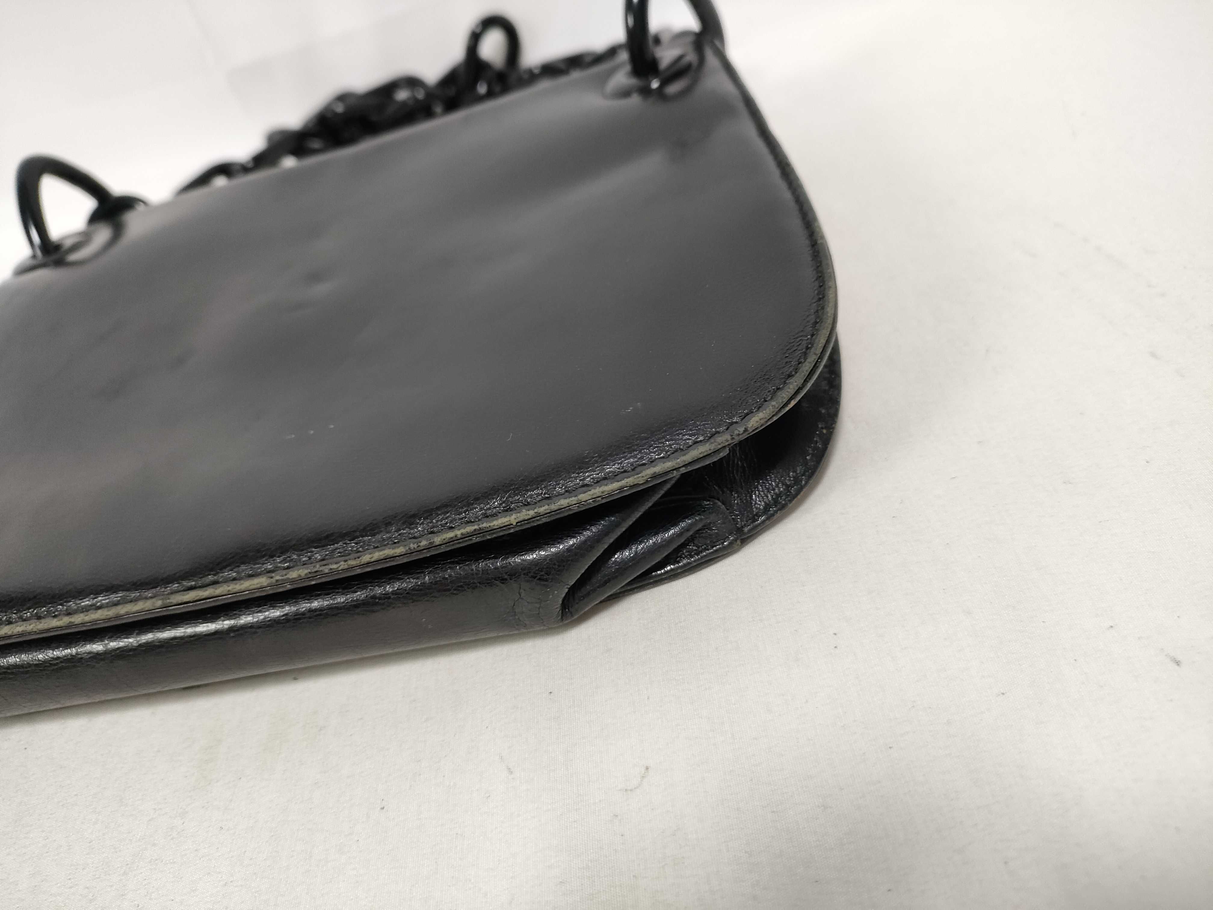 Leather Chain Shoulder Bag — view 4