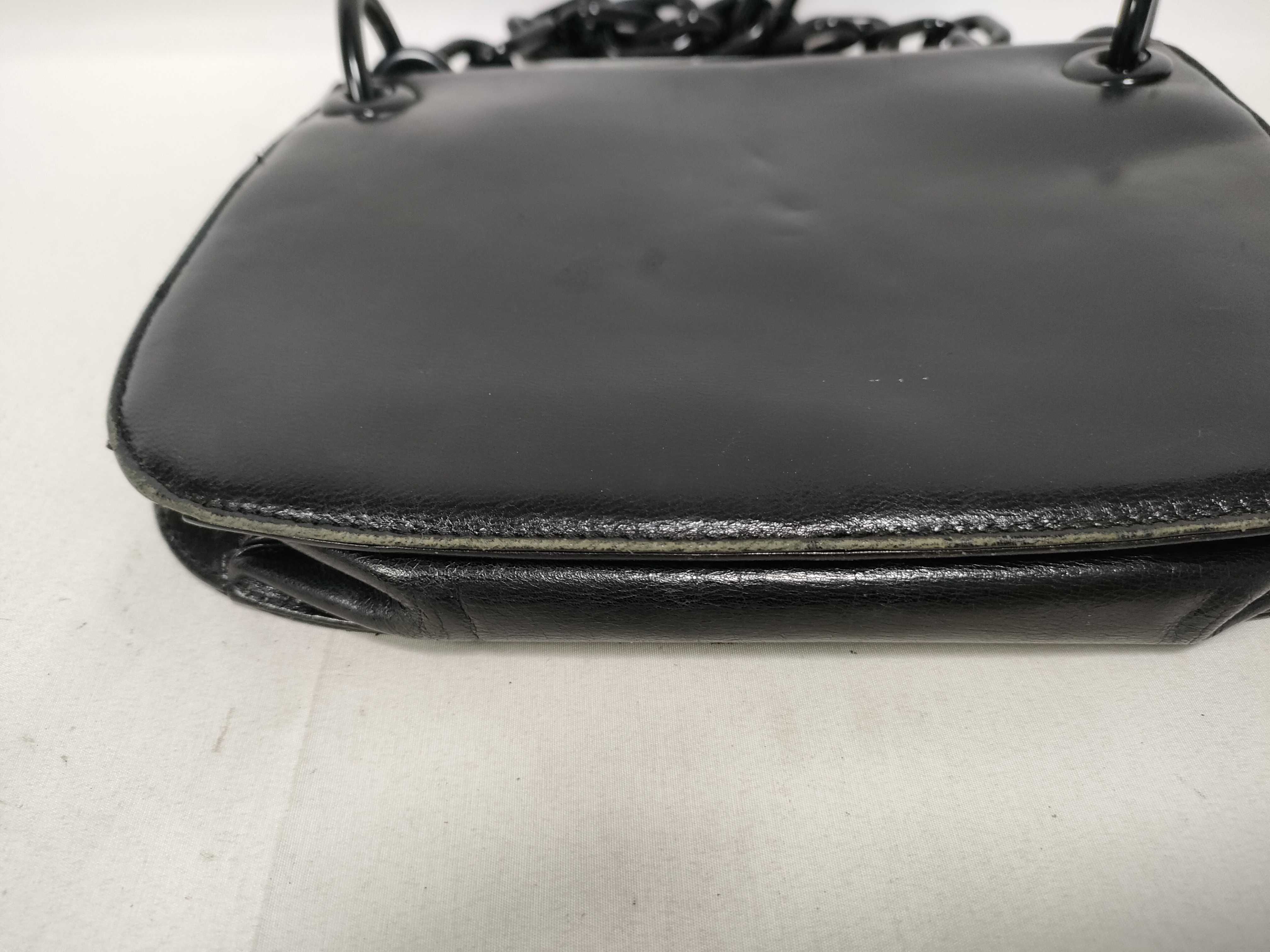 Leather Chain Shoulder Bag — view 5