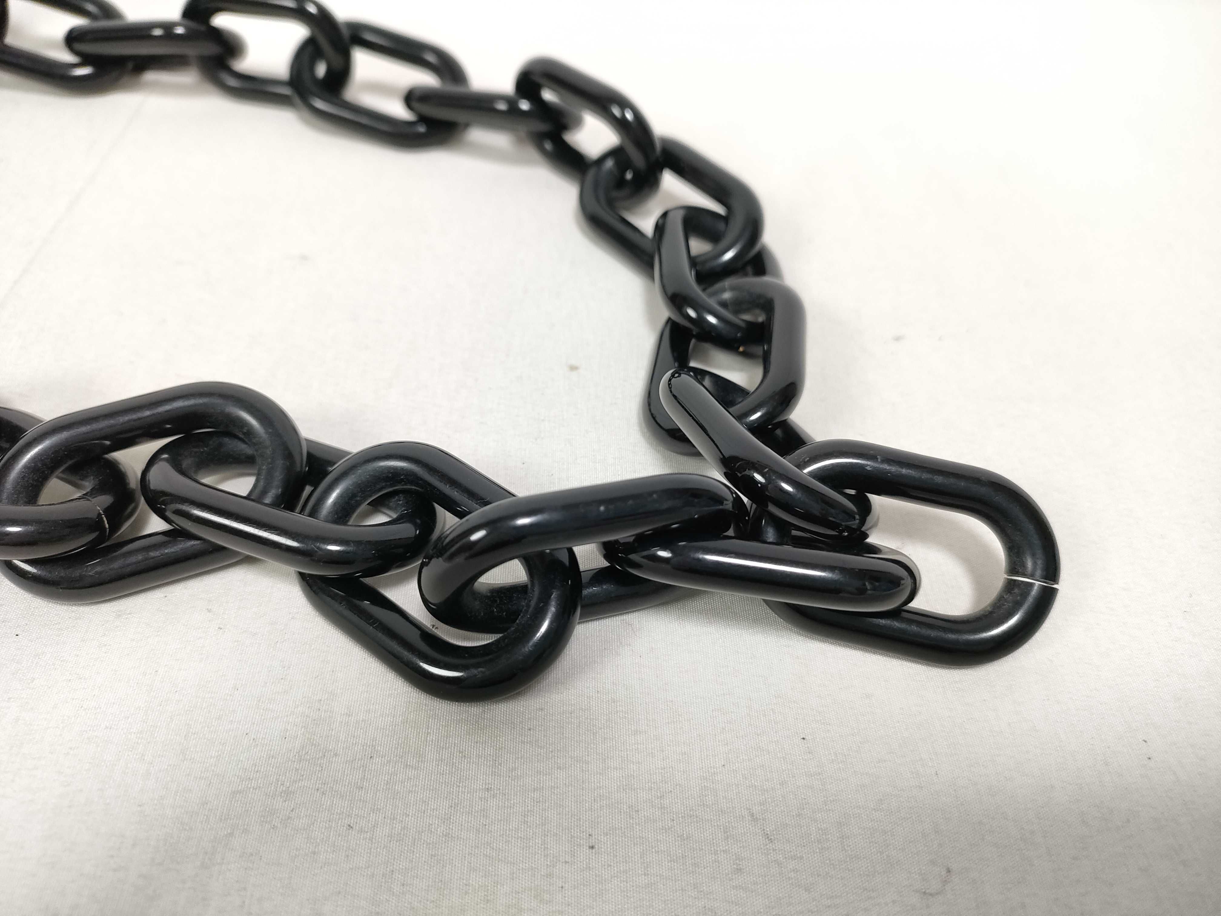 Leather Chain Shoulder Bag — view 8