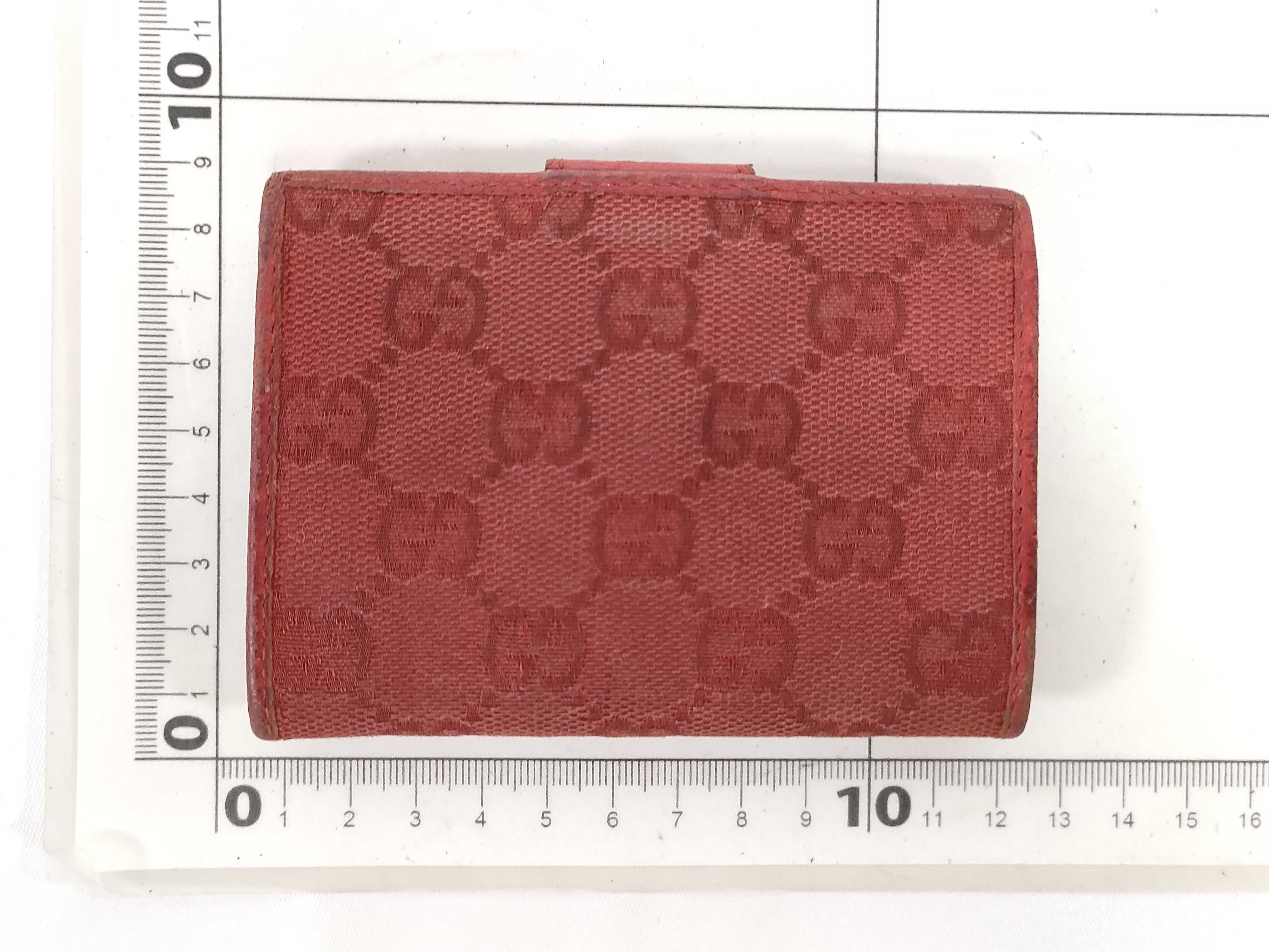 GG Canvas Hard Case Card Case — view 2